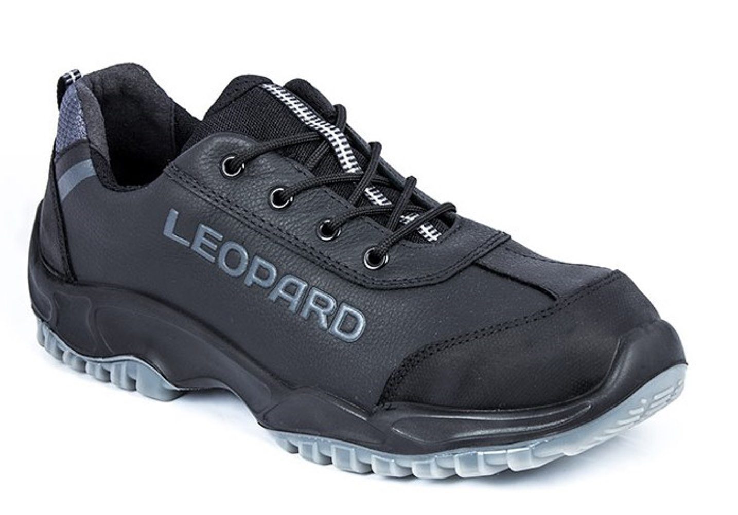 LEOPARD 01427 Sicherheitshalbschuh S3 Alu-Kappe Sicherheitsschuh Aluminiumschutzkappe