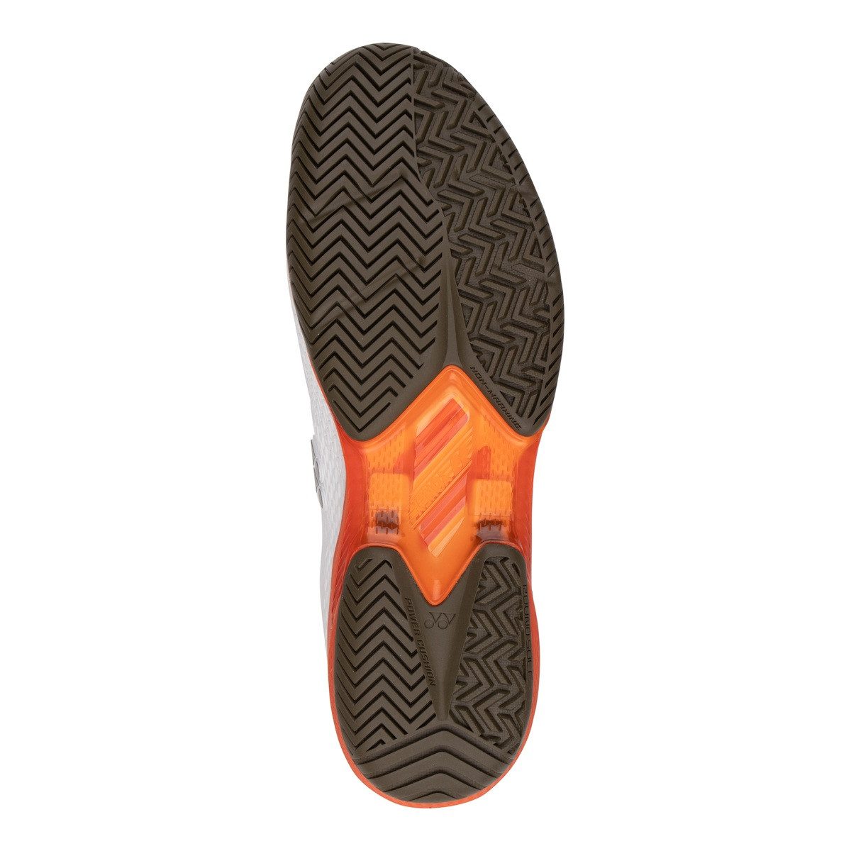 Yonex Power Cushion AD-ACCEL Allcourt/Leichtigkeit 2025 weiss/orange Herren Tennisschuh