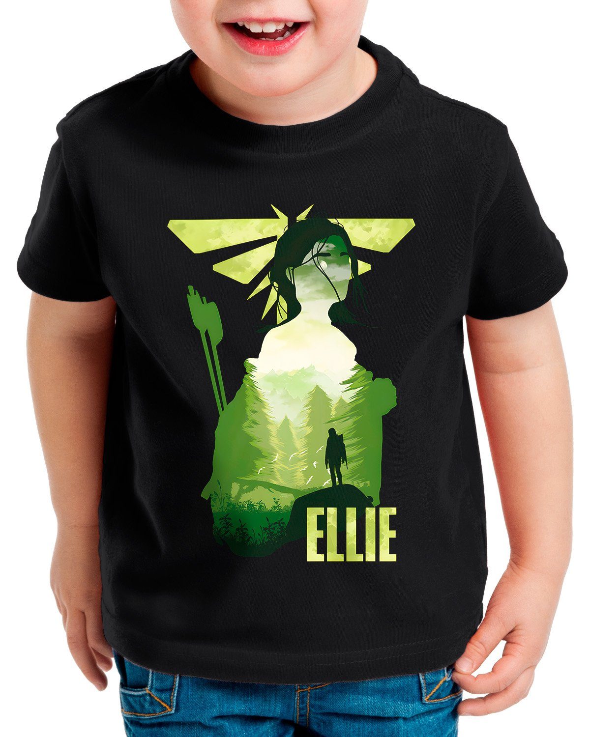 style3 Print-Shirt Kinder T-Shirt Cure for Ellie the last of us tv videospiel ps4 ps5
