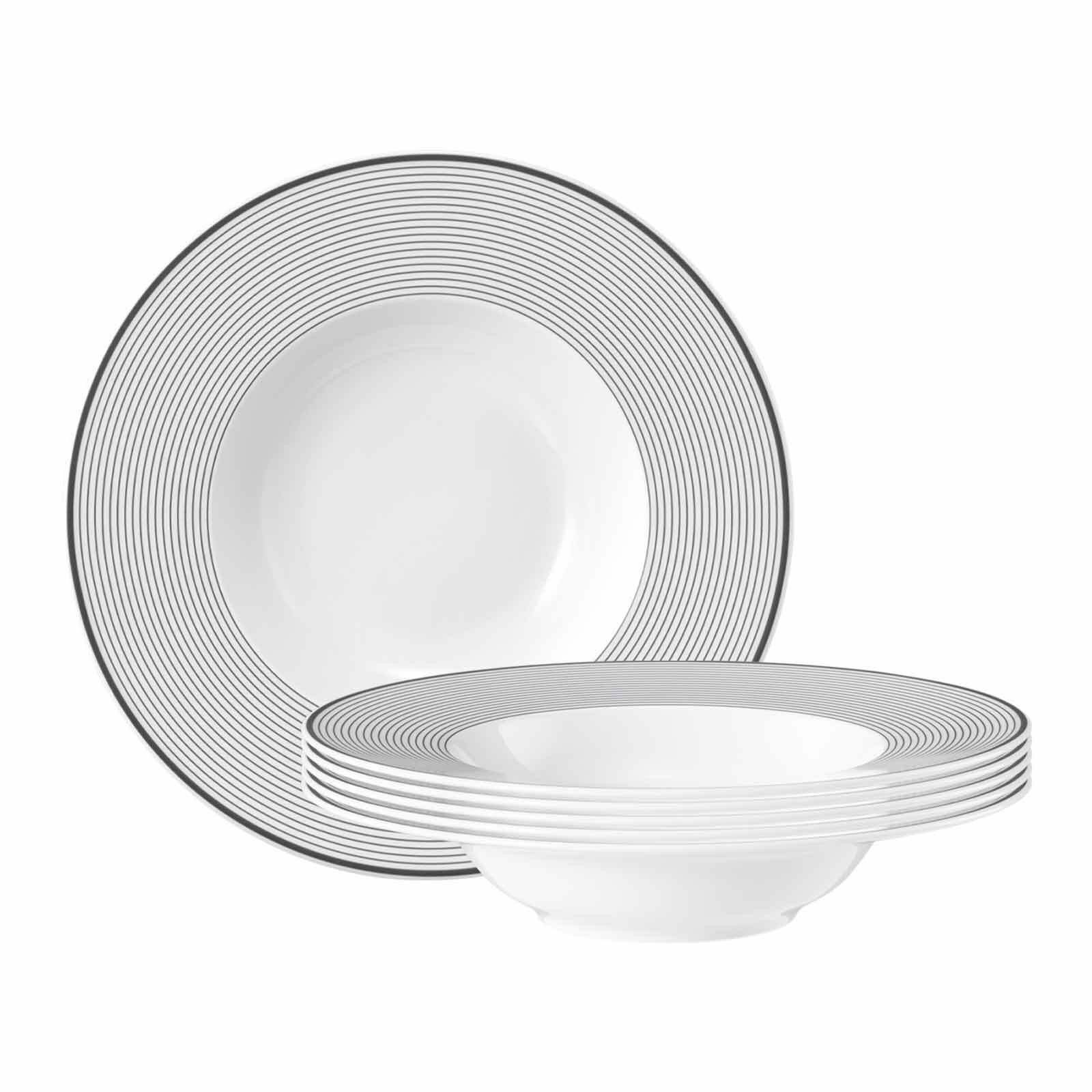 Seltmann Weiden Suppenteller No Limits Moments Suppenteller ø 23,7 cm 6er Set, (6 St)