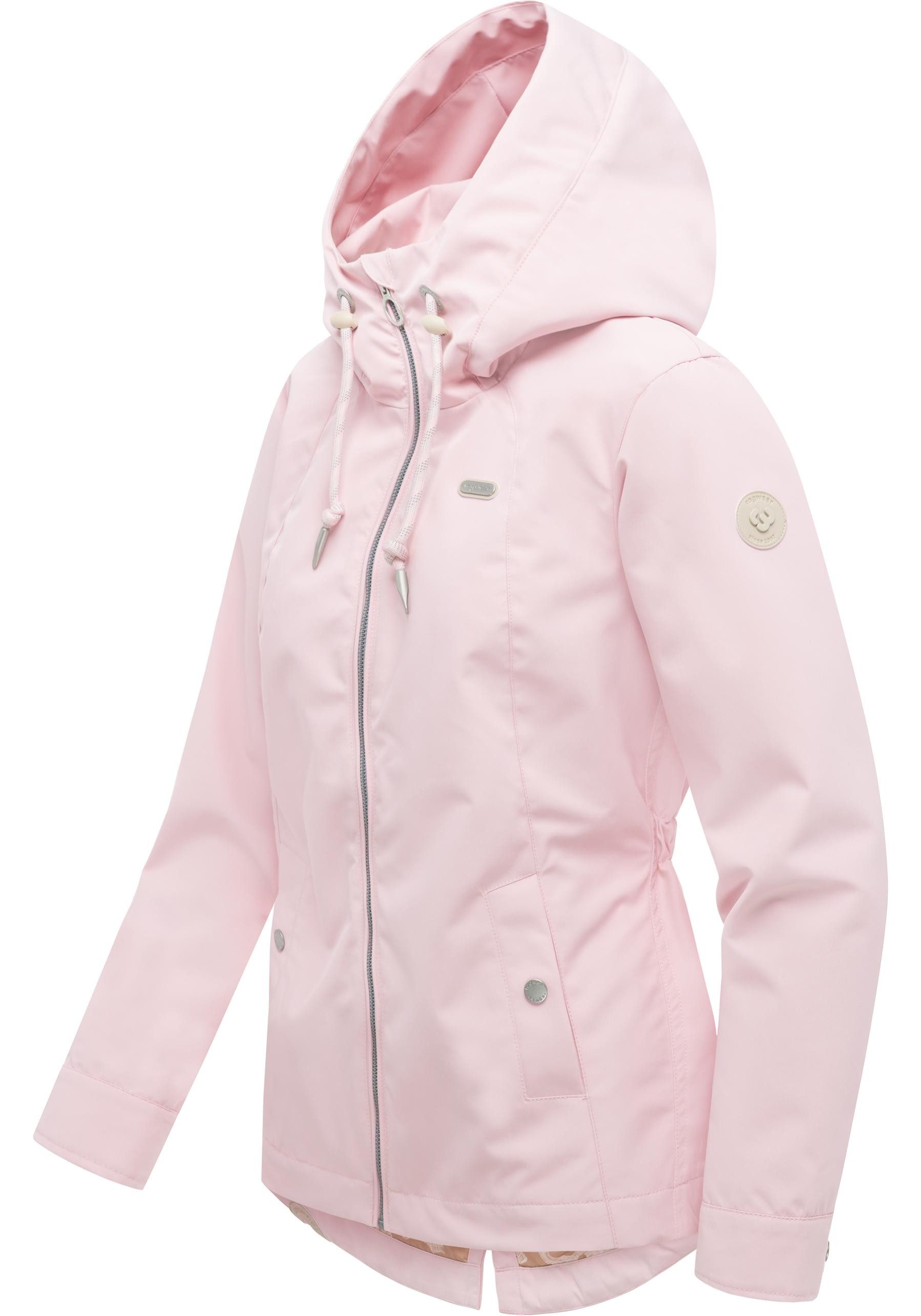 Ragwear Outdoorjacke Monadde Wasserdichte Übergangsjacke mit Kapuze