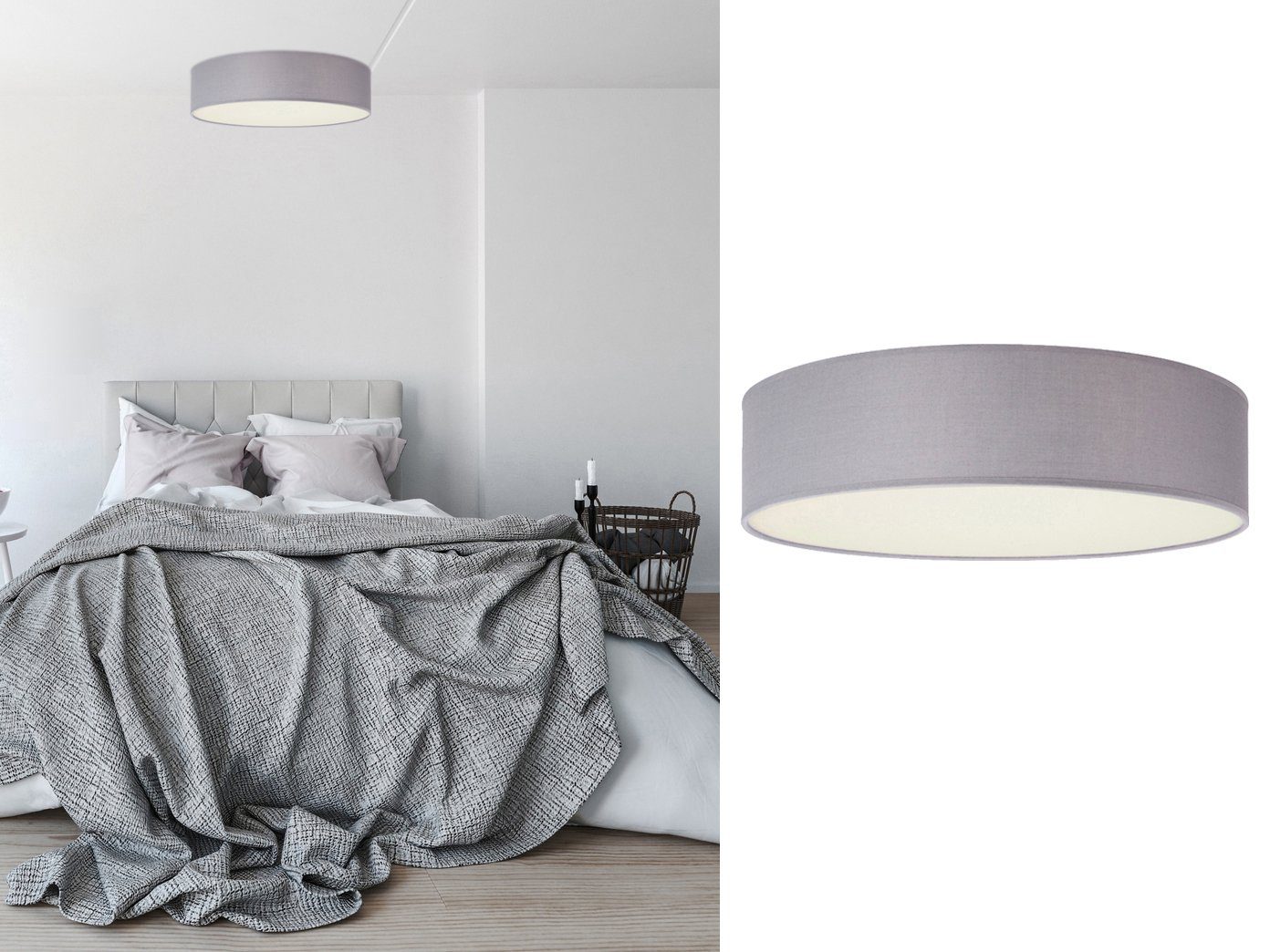 smartwares LED Deckenleuchte, Dimmfunktion, LED wechselbar, günstig online kaufen