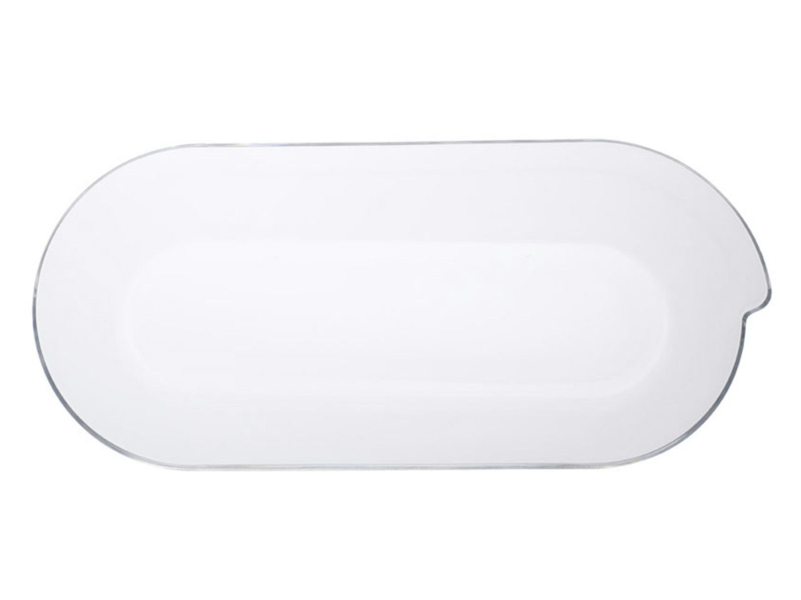 Villeroy & Boch Servierplatte New Wave Glas Servierplatte 383 mm, Kristallglas, (Platten)