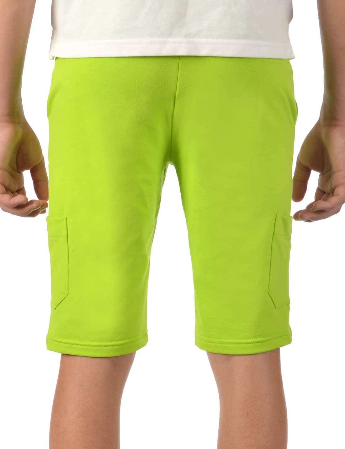 Camouflage Hellgrün Jungen Cargoshorts Kinder BEZLIT Shorts (1-tlg) Uni Casual Stoff