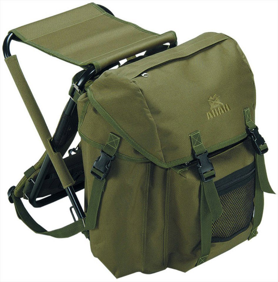 AKAH Trekkingrucksack Sitzrucksack Jagdrucksack 34L – Wasserfest, gepolstert von Oefele Jagd
