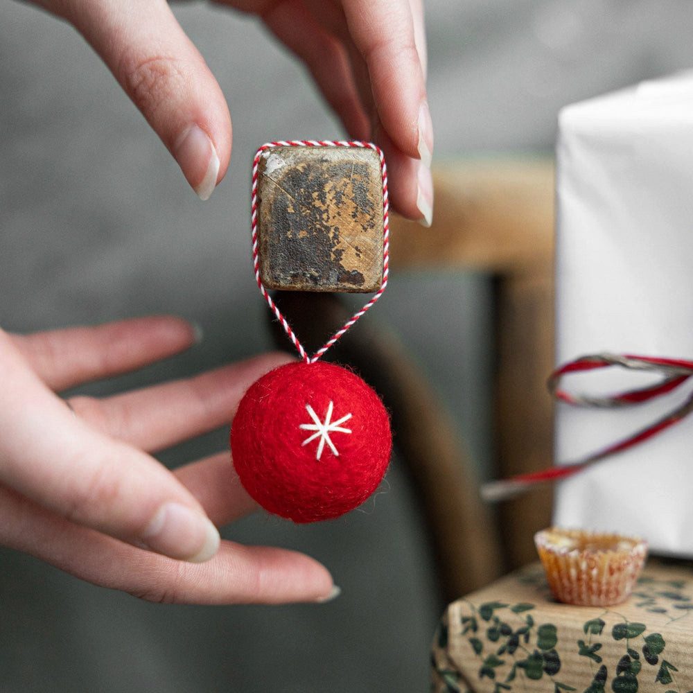 Storefactory Dekoobjekt Filzanhänger Weihnachtsbaumschmuck Kullinge mit Stern
