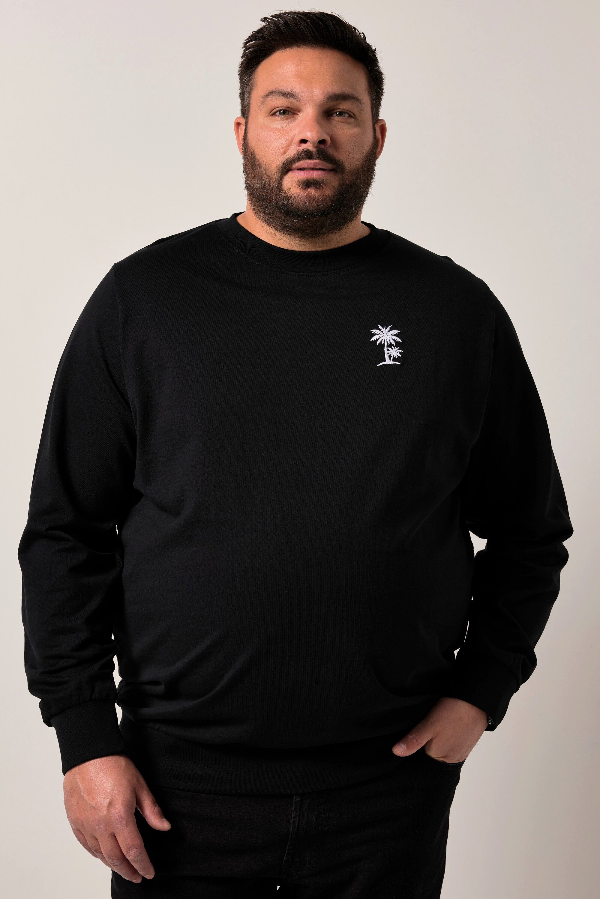 Sweatshirt Sweatshirt Palmen-Stick