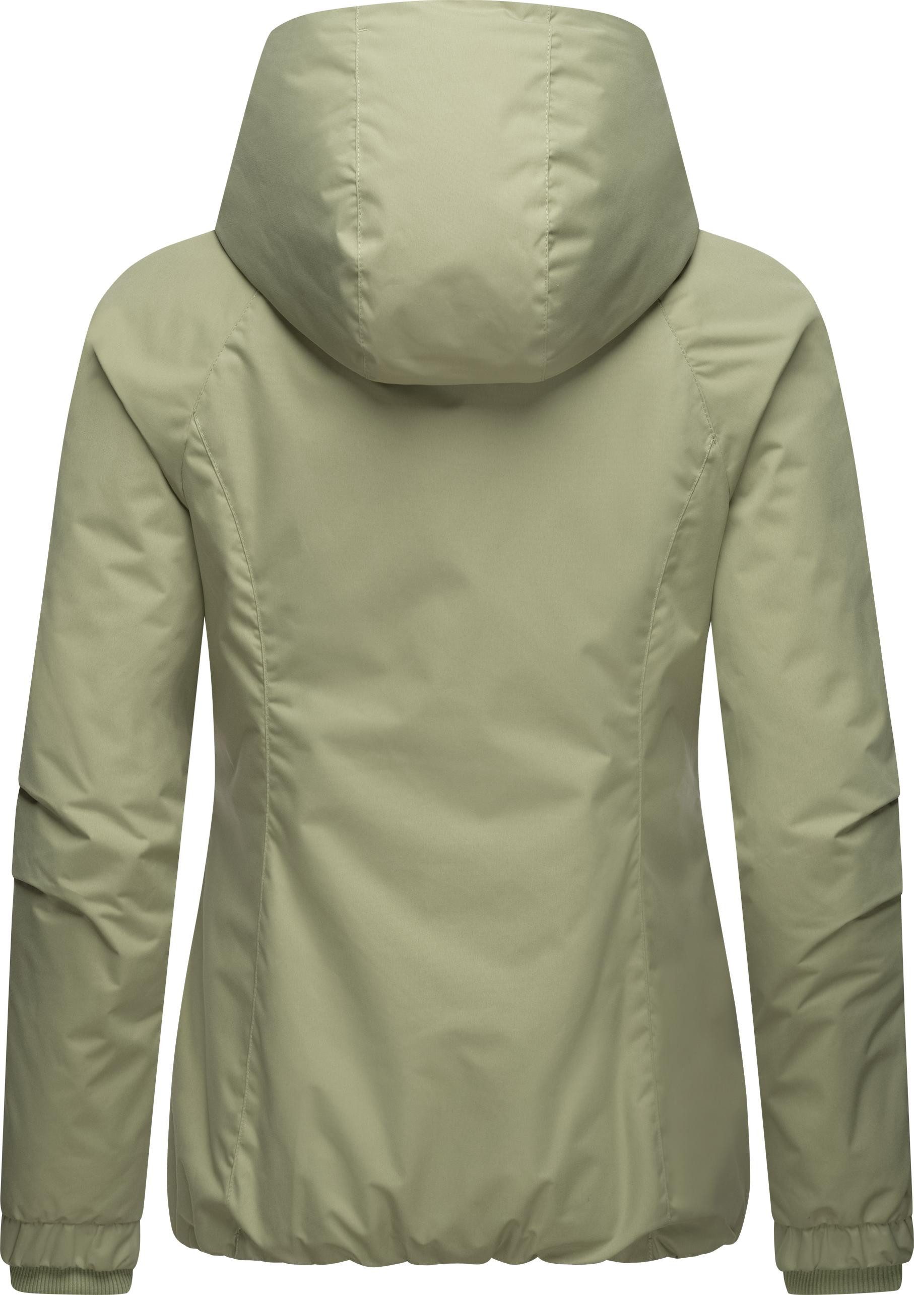Ragwear Winterjacke Dizzie Warm Wasserdichte Damen Jacke mit Kapuze