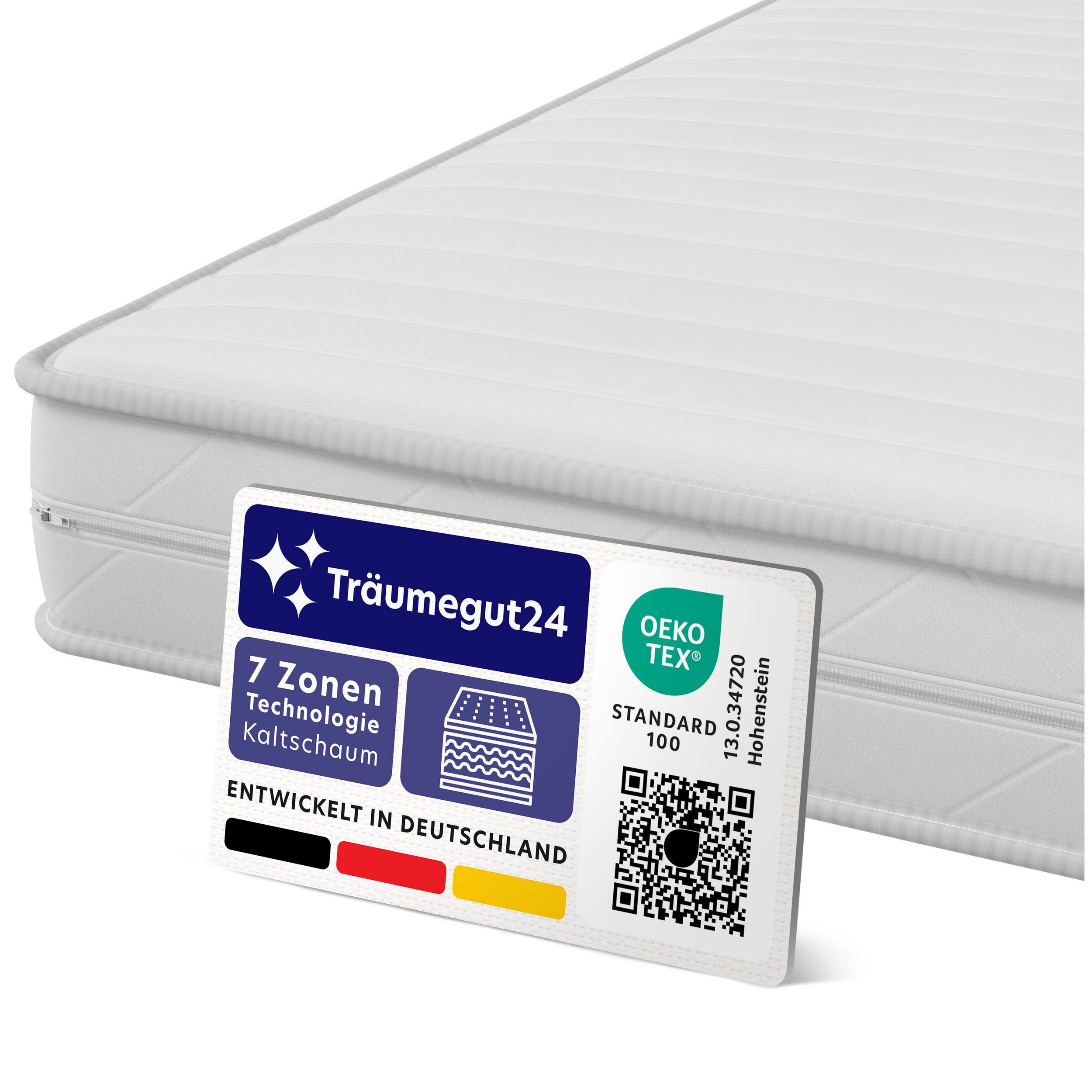 Kaltschaummatratze HydroCell - 7-Zonen Wendematratze mit zwei Liegeseiten H günstig online kaufen