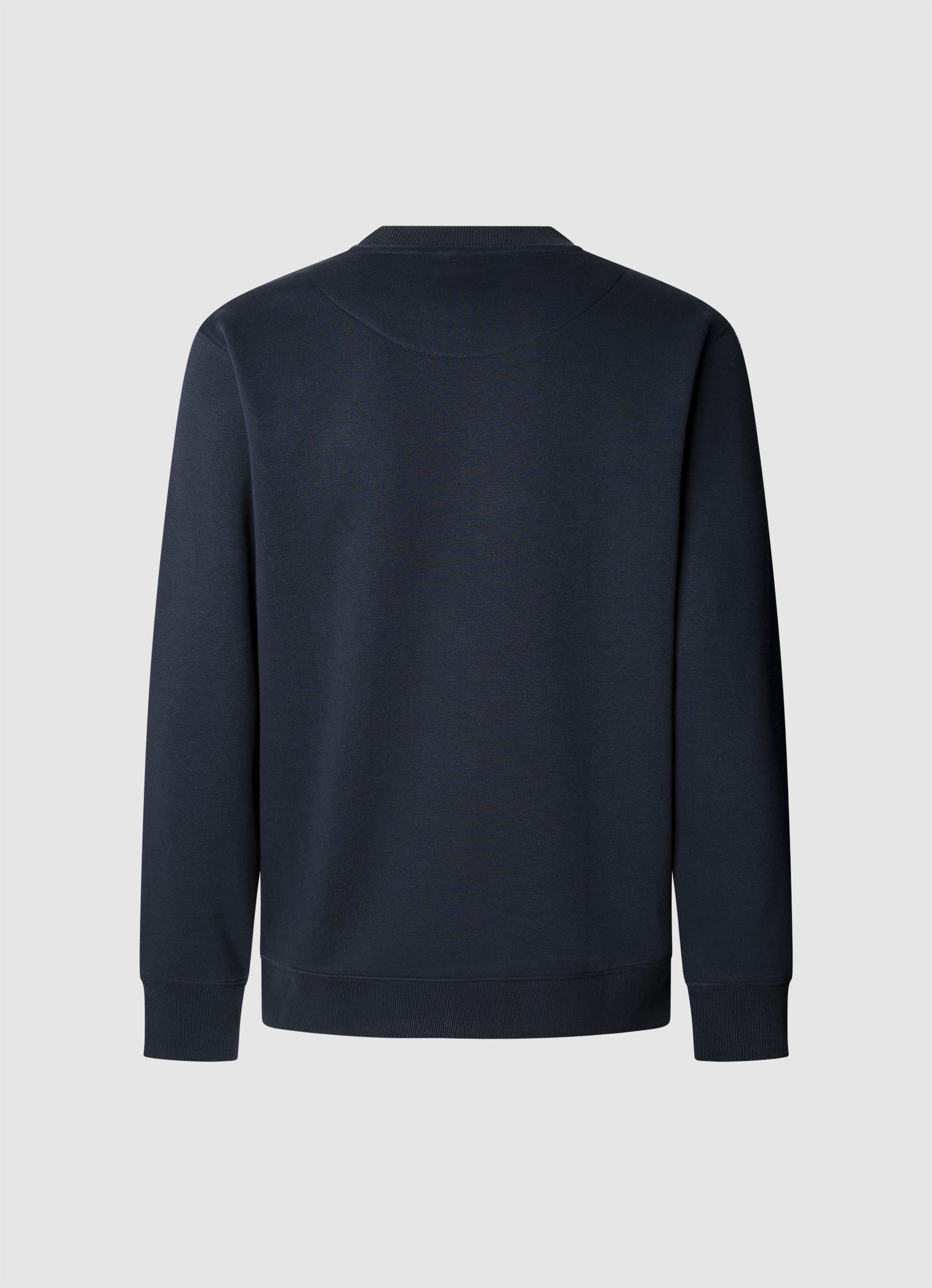 Pepe Jeans Sweatshirt "MACBETH SMALL LOGO PLAIN CREW", mit Rundhals, Label- günstig online kaufen