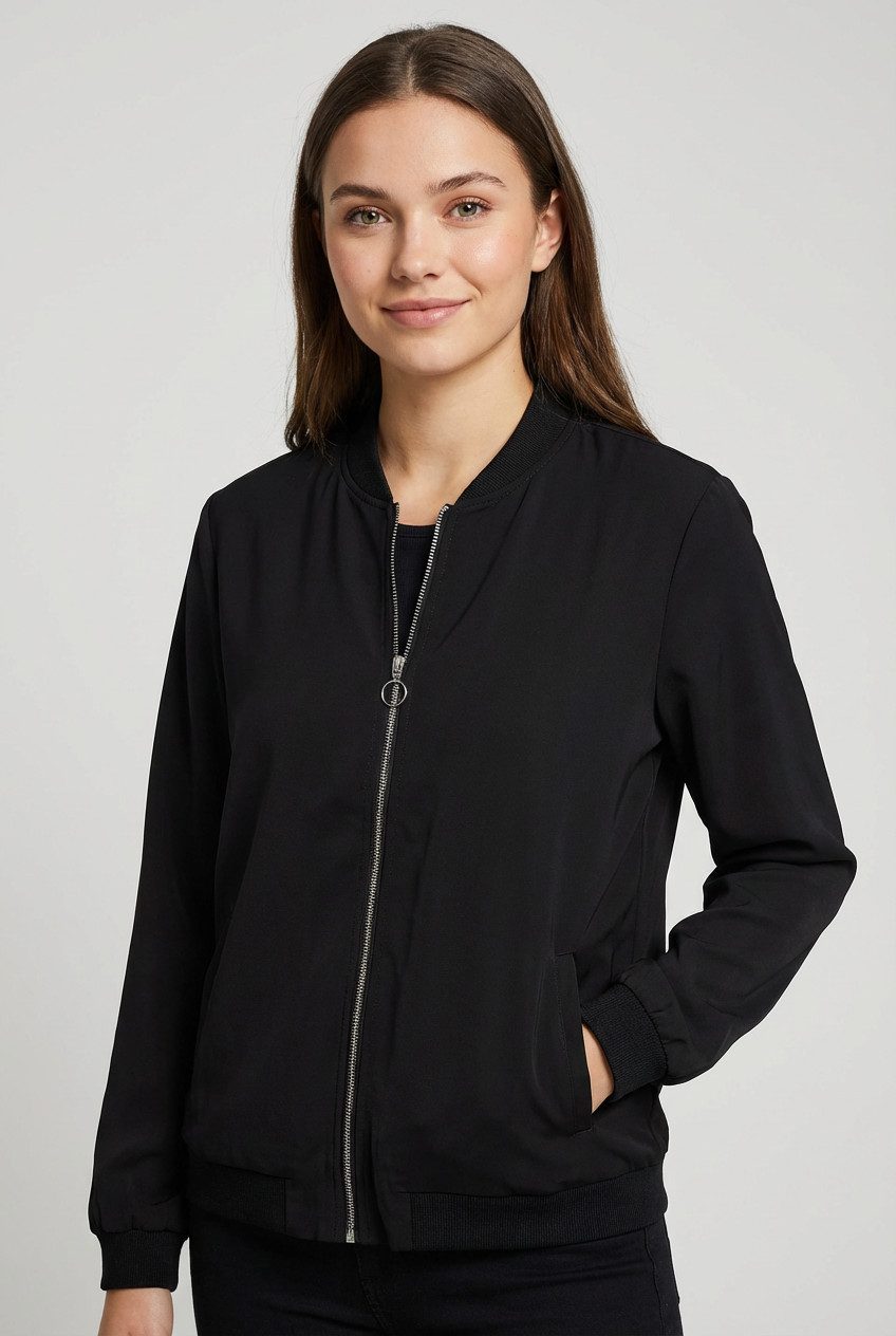 Vero Moda Bomberjacke "VMCONNY, leichte Jacke für den Übergang" seitliche E günstig online kaufen