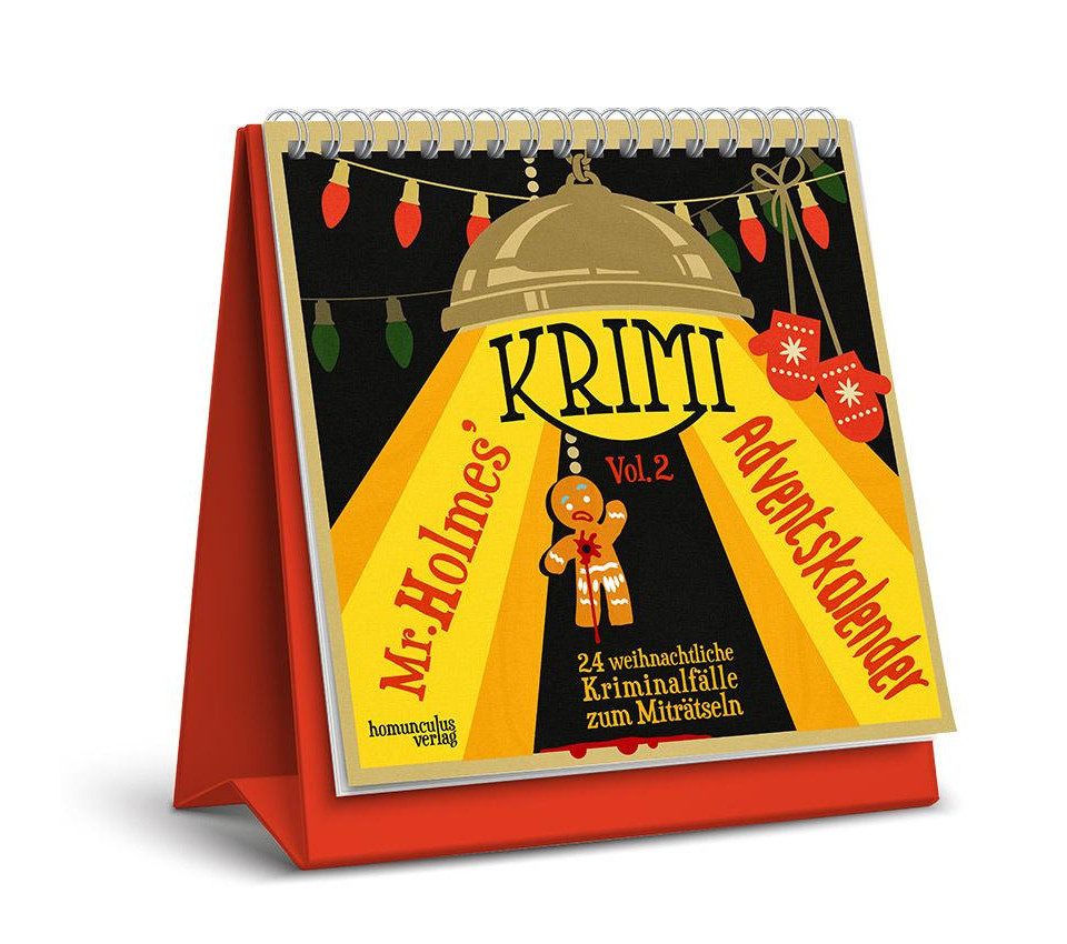 Homunculus Verlag Adventskalender Mr. Holmes Krimi-Adventskalender Vol. 2