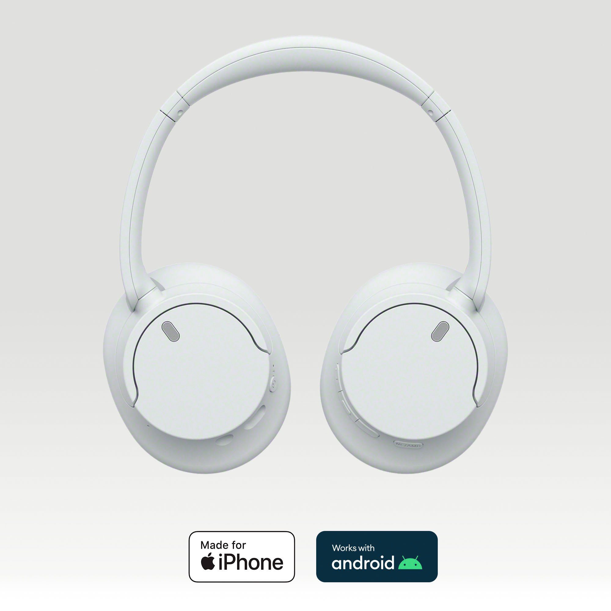 Sony WH-CH720N Over-Ear-Kopfhörer (Freisprechfunktion, LED Ladestandsanzeige, Multi-Point-Verbindung, Noise-Cancelling, Sprachsteuerung, integrierte Steuerung für Anrufe und Musik, Alexa, Google Assistant, Siri, Bluetooth)