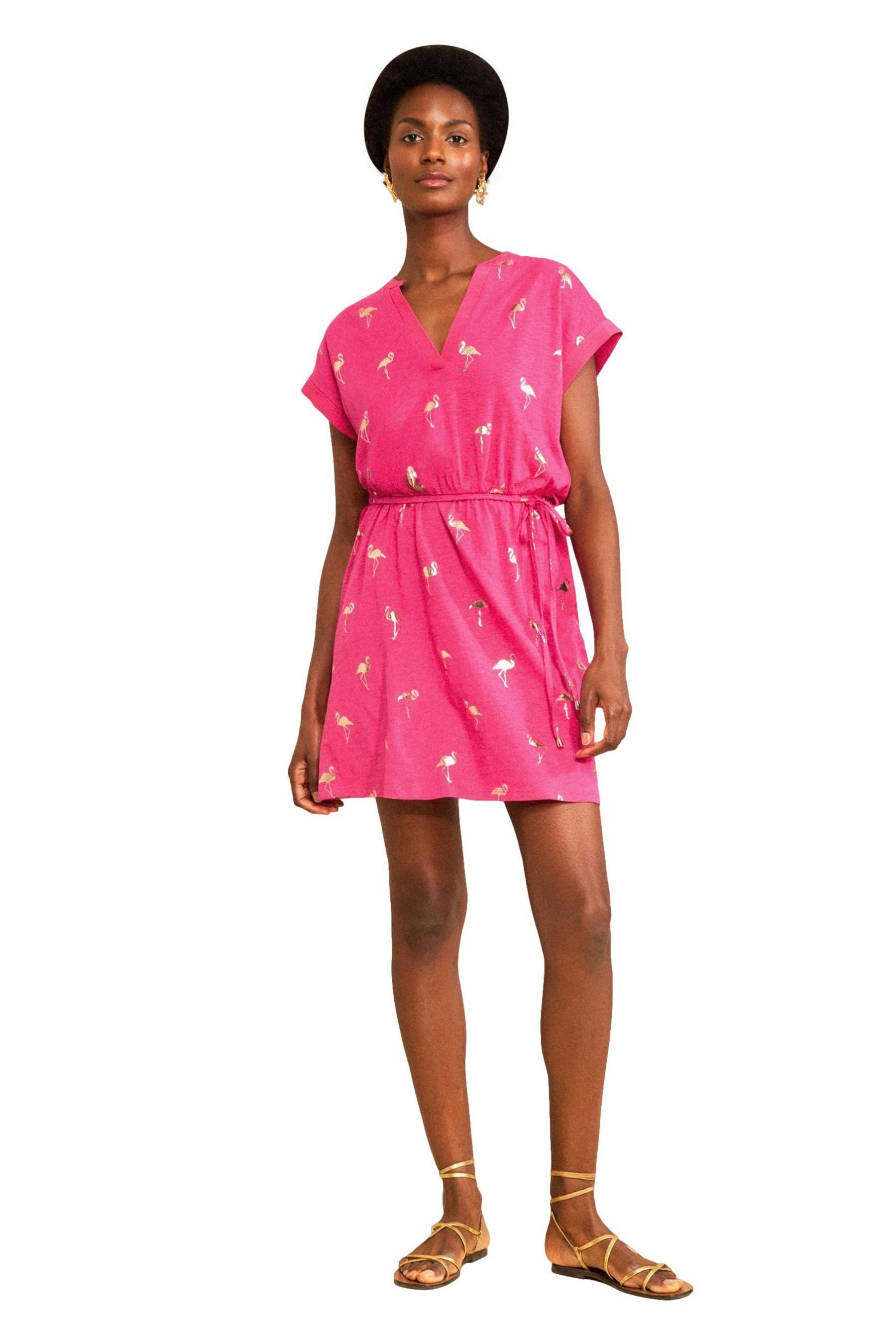 Shirtkleid Love & Roses Mini-T-Shirt-Kleid, Regular