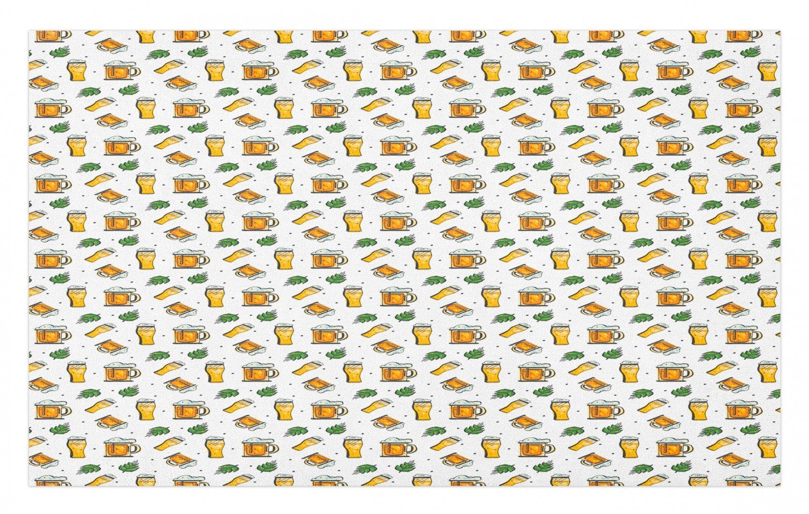 Outdoorteppich »Dekorative Polyester Bodenmatte mit rutschfesten Träger