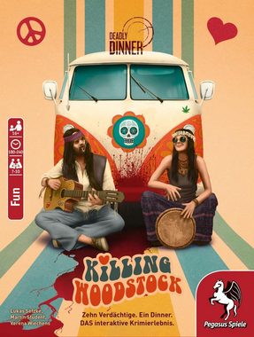 Pegasus Spiele Spiel, Deadly Dinner - Killing Woodstock