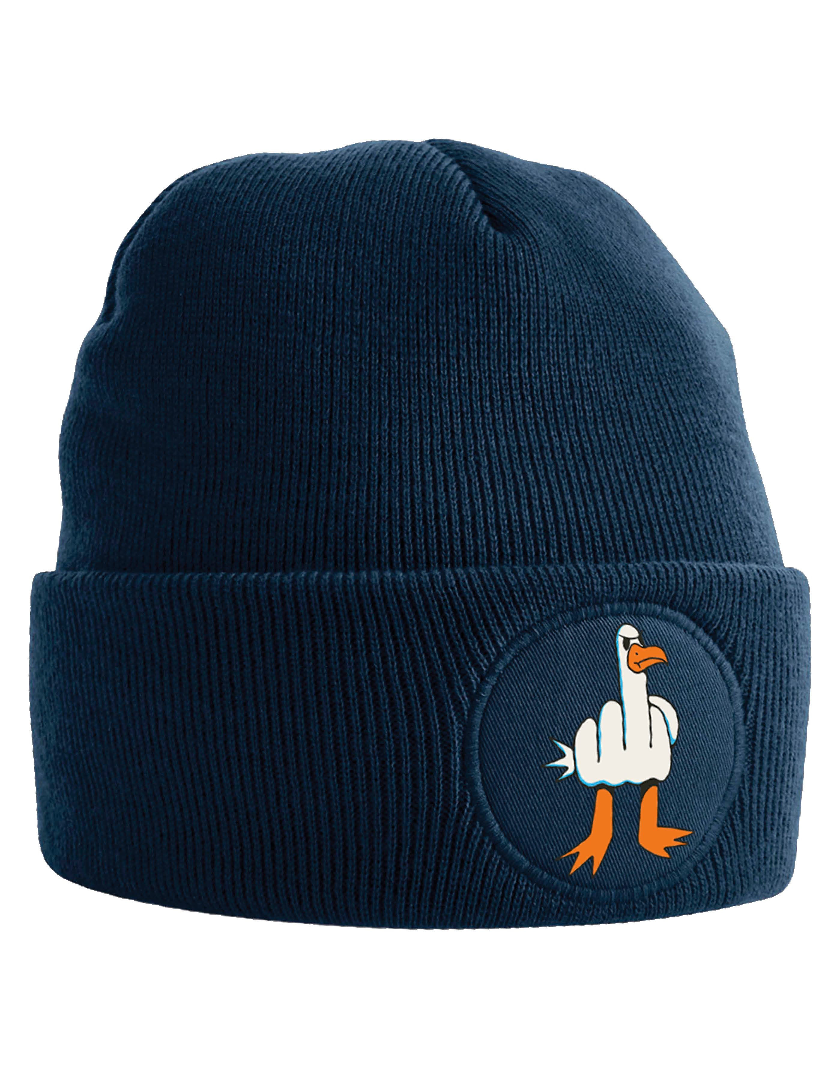 Youth Designz Beanie Möwen Finger unisex Beanie Mütze mit trendigem Motiv günstig online kaufen