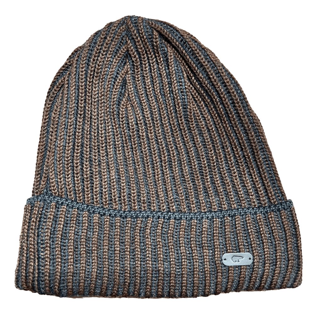 Strickmütze Quirin grau Eisbär High Mütze Eisbär Beanie