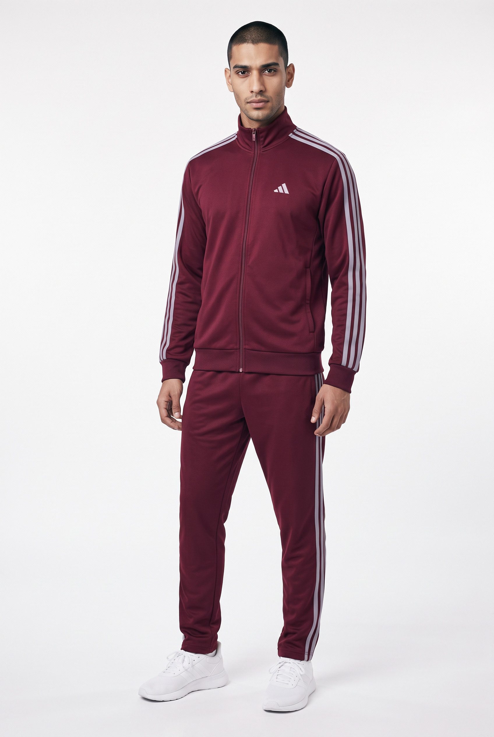 adidas Sportswear Trainingsanzug 3-STREIFEN FLEECE (2-tlg)