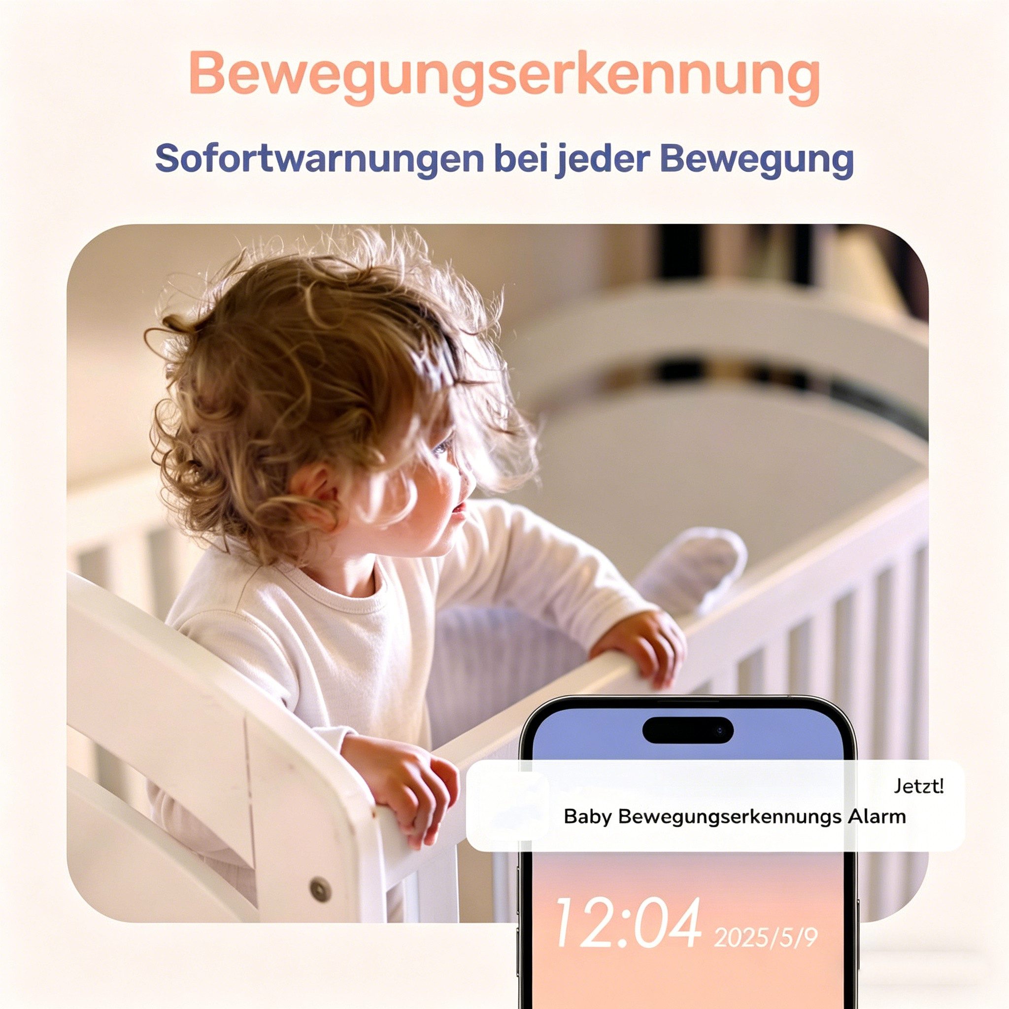 Boifun 4 Zoll Babyphone - Bild 5