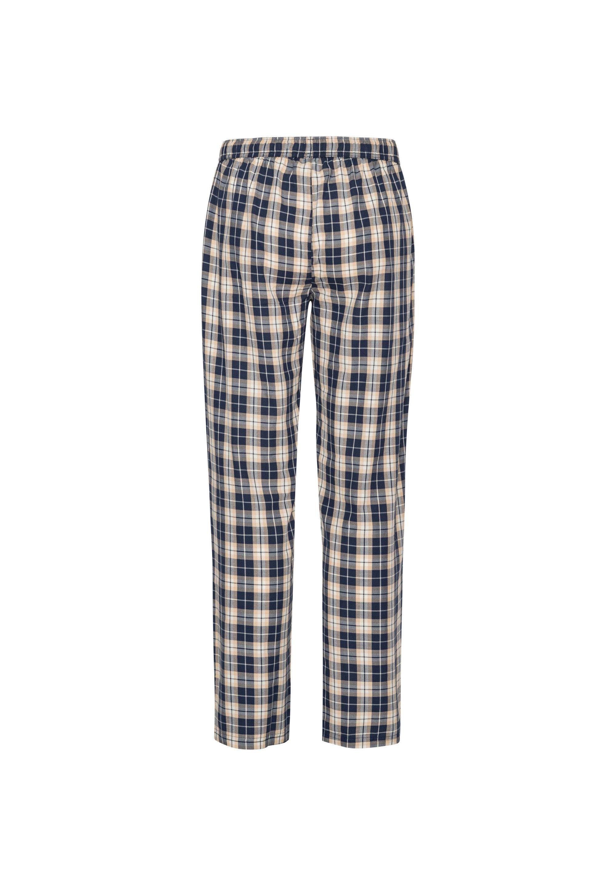DANISH ENDURANCE Pyjamahose Pyjama Herren Schlafanzug aus Baumwolle, weiche Lounge-Hose mit Taschen