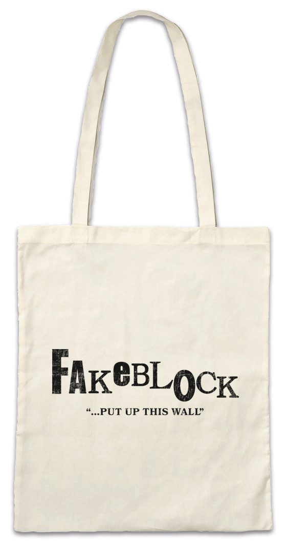 Urban Backwoods Beuteltasche Fake Block Stofftasche Arrested Sign Zeichen Development Symbole (1-tlg), George Oscar Michael Bluth