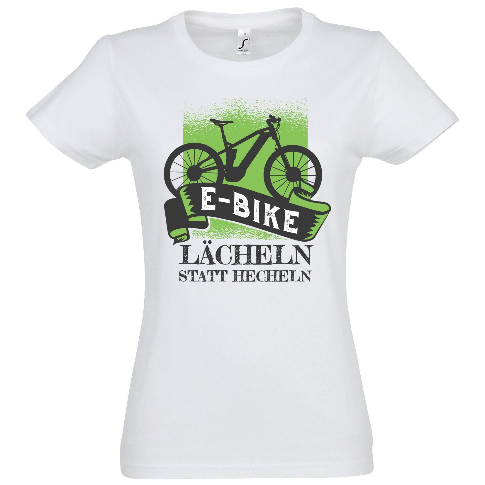 Youth Designz T-Shirt E-Bike Lächeln Statt günstig online kaufen