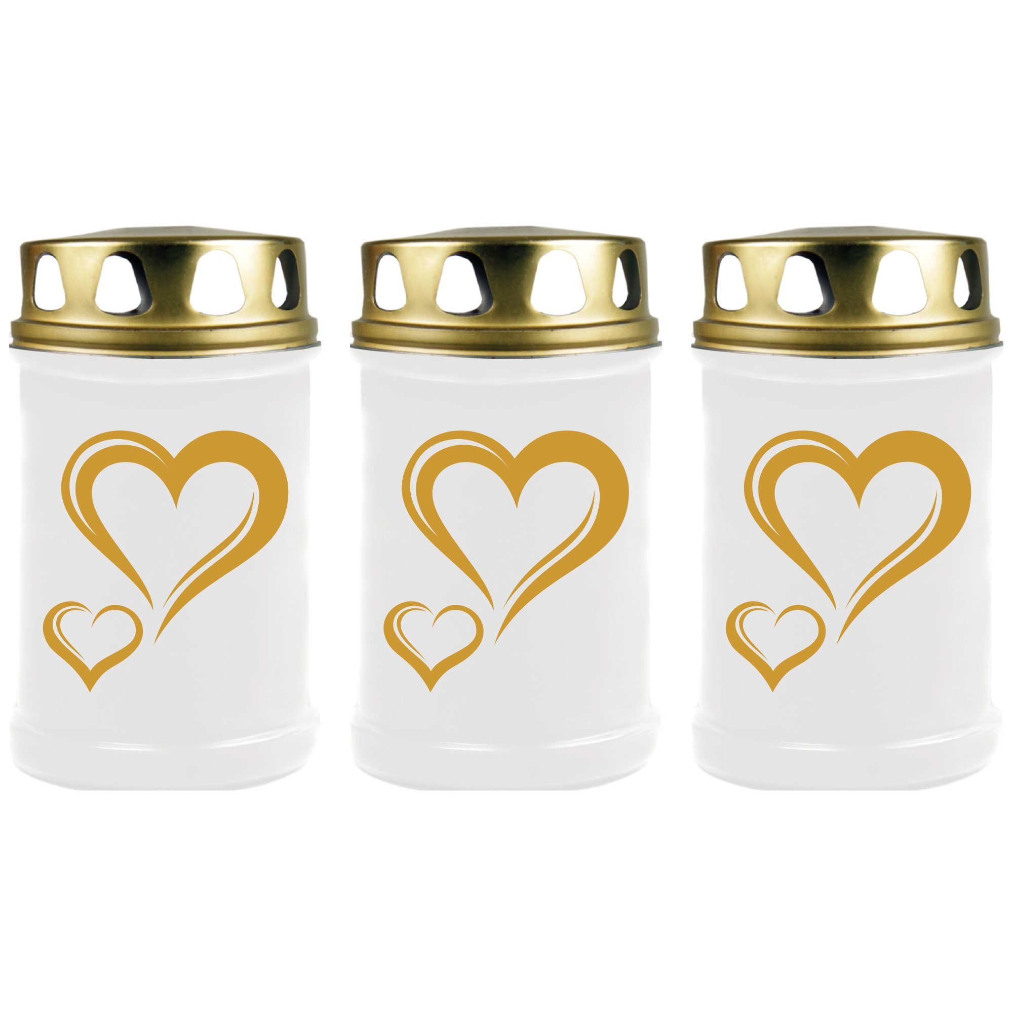 HS Candle Grabkerze 04211 (3-tlg), Grabkerze günstig online kaufen