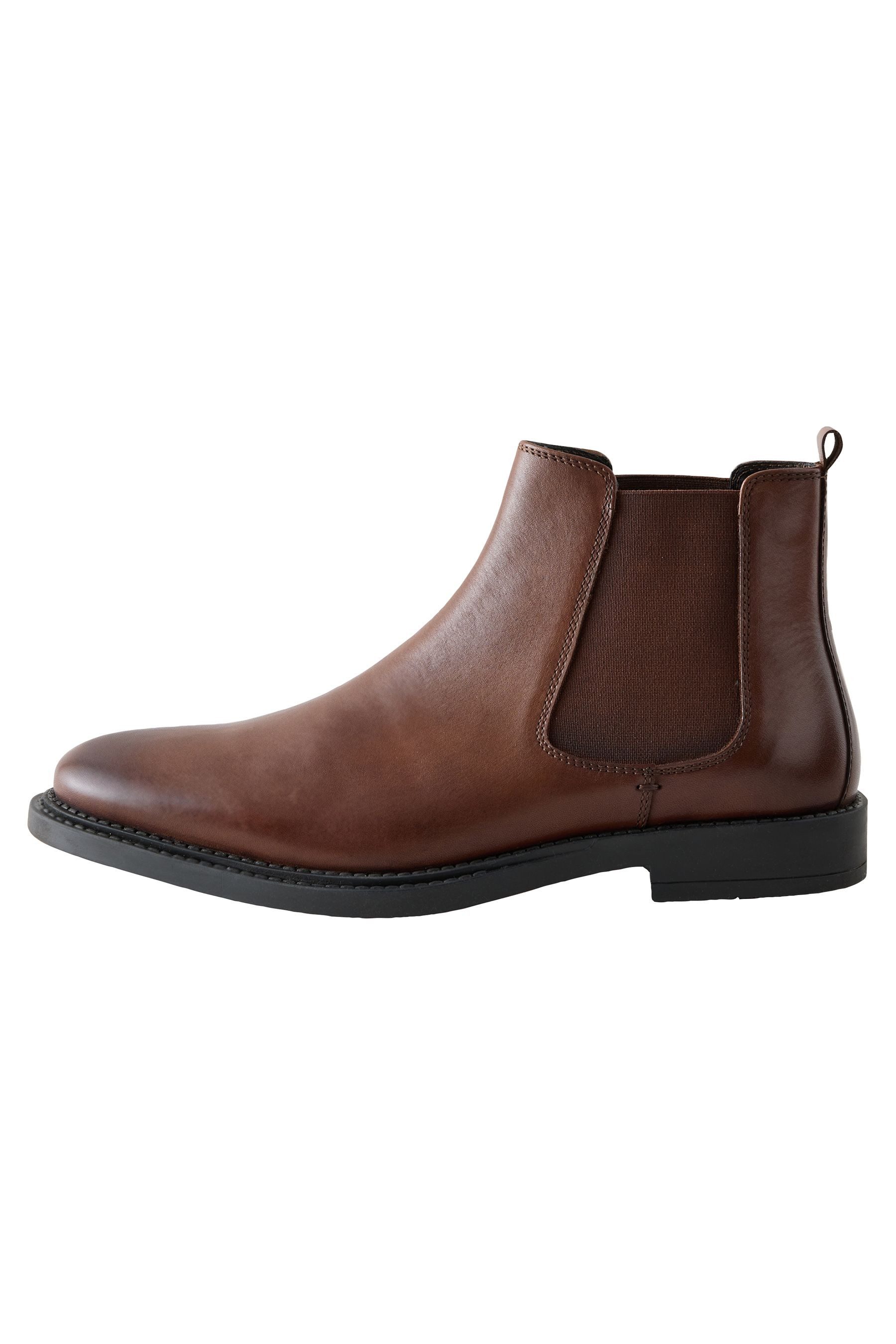 Next Elegante Chelsea-Stiefel aus Leder Stiefel