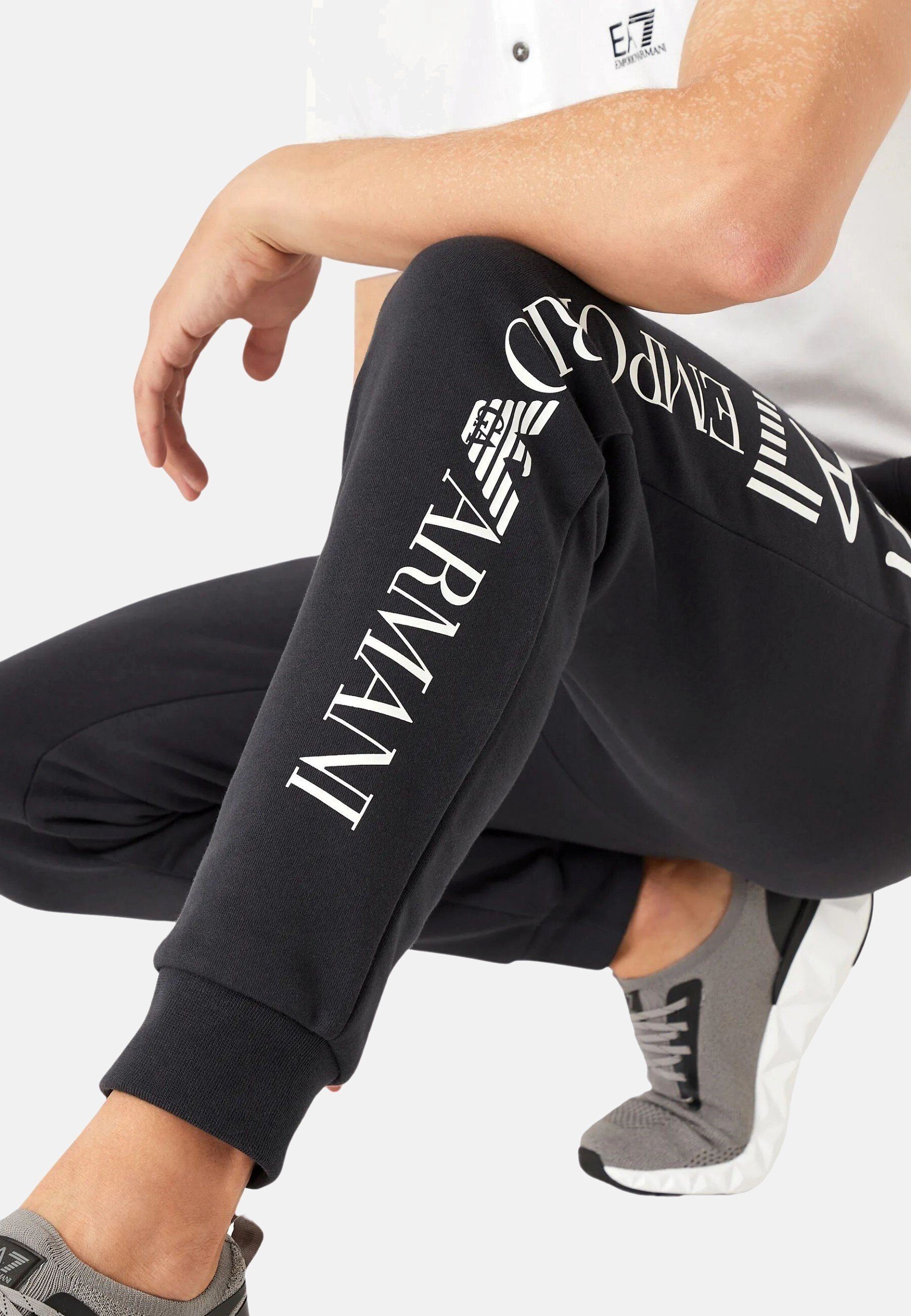 Series Sweathose Pants Hose (1-tlg) Logo Eingrifftaschen Armani Emporio mit
