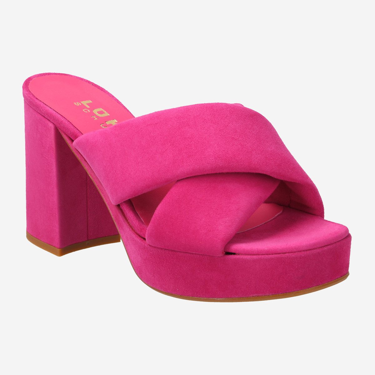 Lüke Schuhe Lüke Schuhe MELODY PEONIA, Sandaletten, Pink, Damen Sandalette