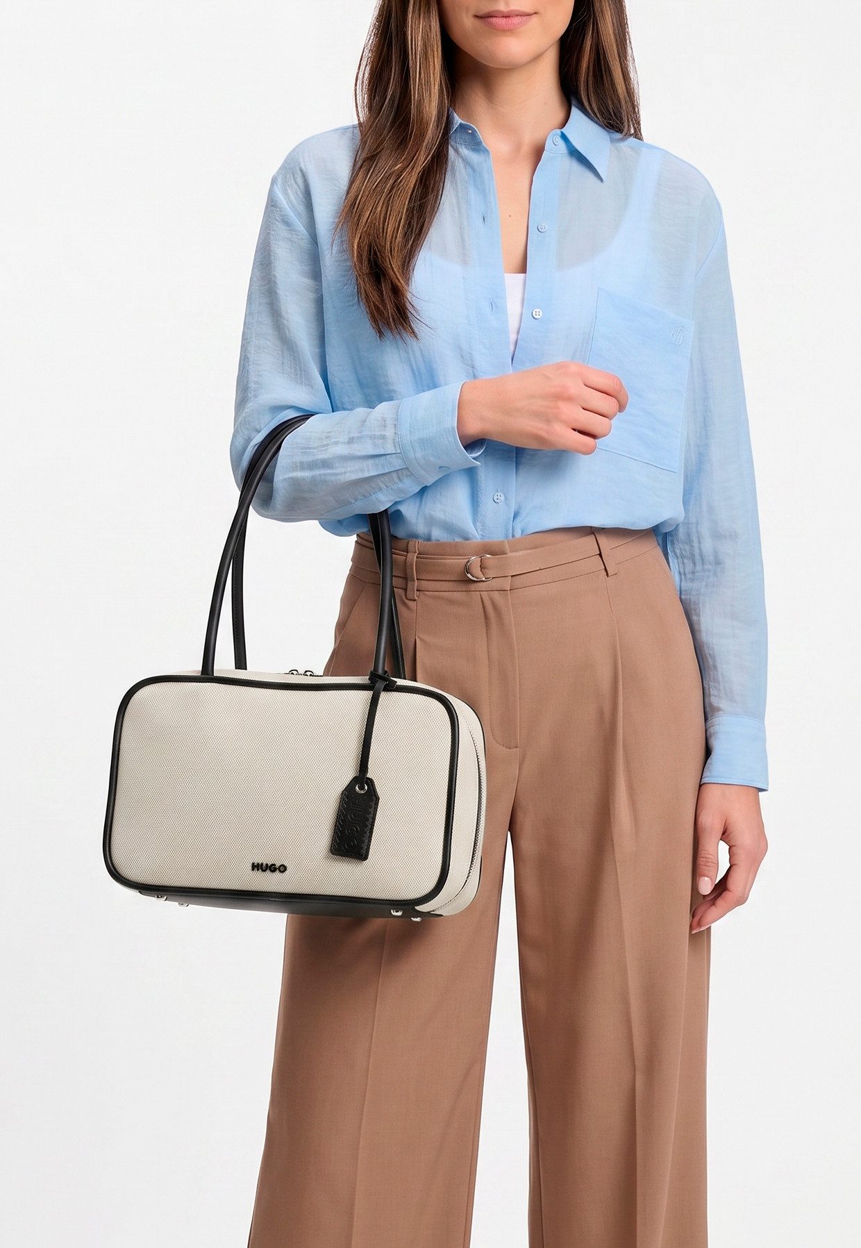 HUGO Henkeltasche Jodi, Damen Handtasche, Umhängetasche