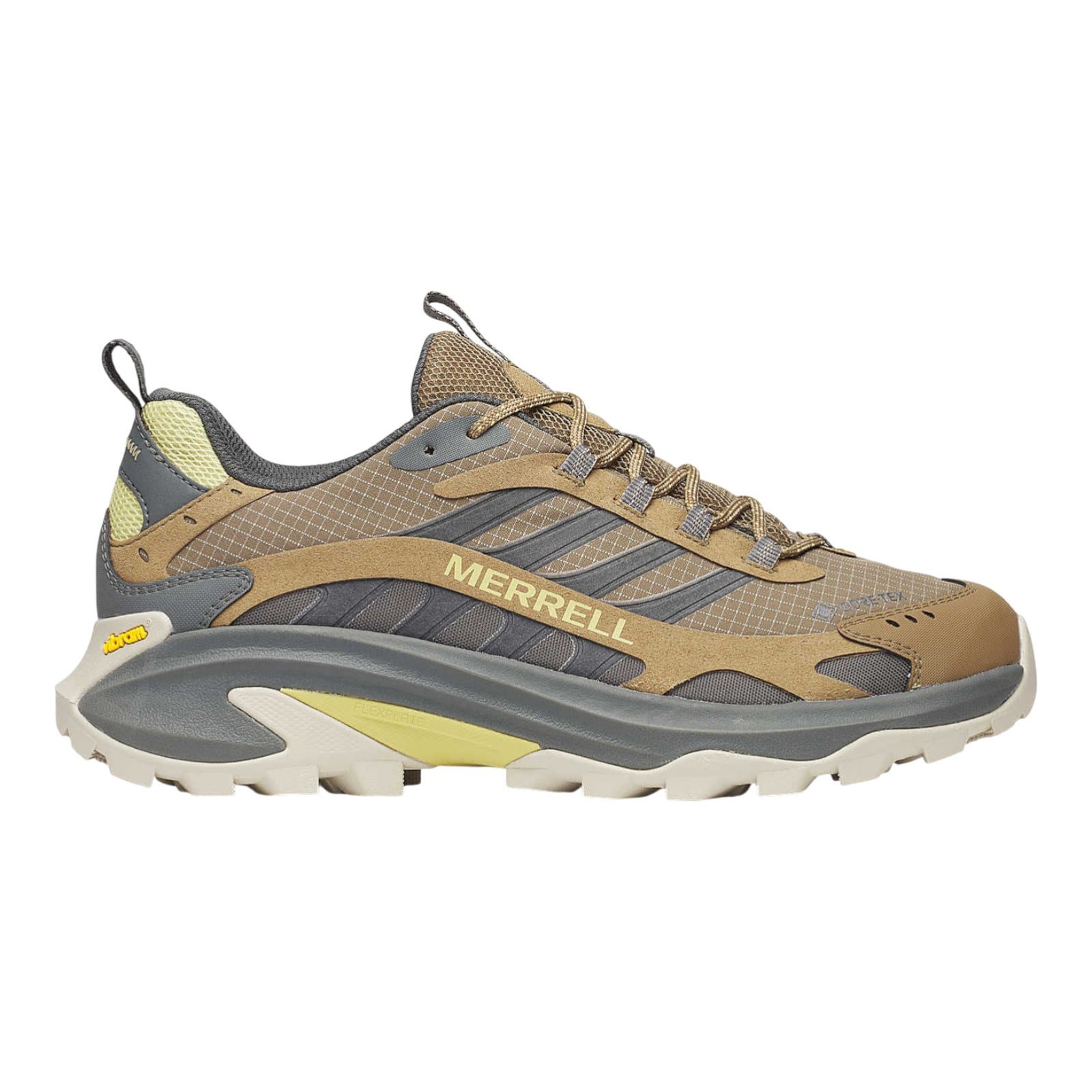 Merrell Moab Speed 2 GTX (Trail, wasserdicht) hellbraun/grau Herren Wanderschuh
