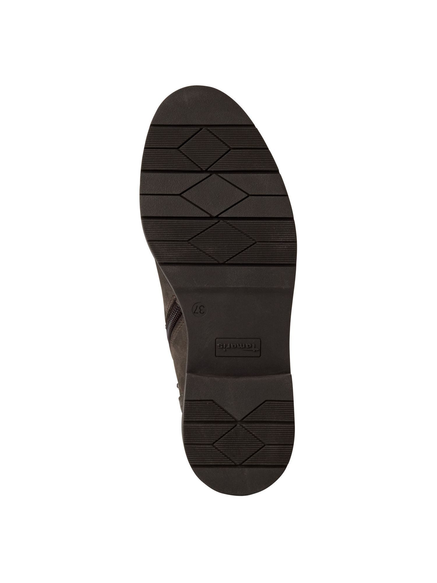 Tamaris TOUCH-IT aus Leder Blockabsatz 1-25145-45 Schnürstiefelette TOUCH-IT