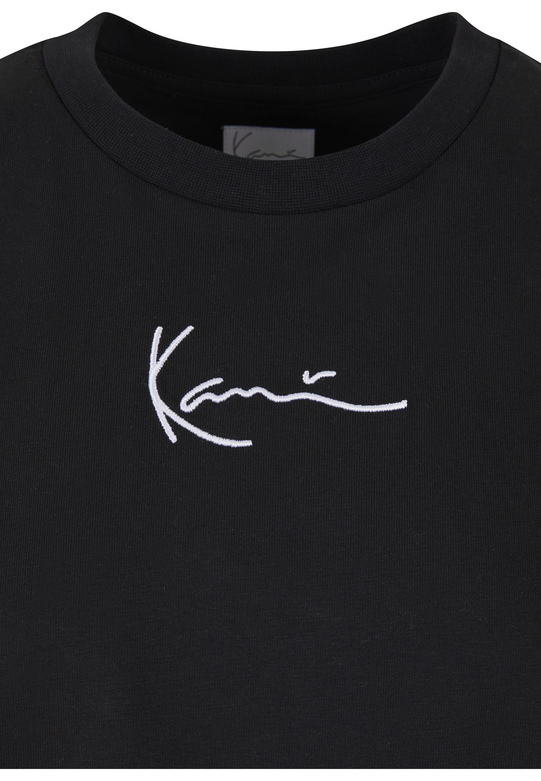 Karl Kani Kurzarmshirt Karl Kani Damen ESSKKW-T02BLK Small Signature Tee (1-tlg)