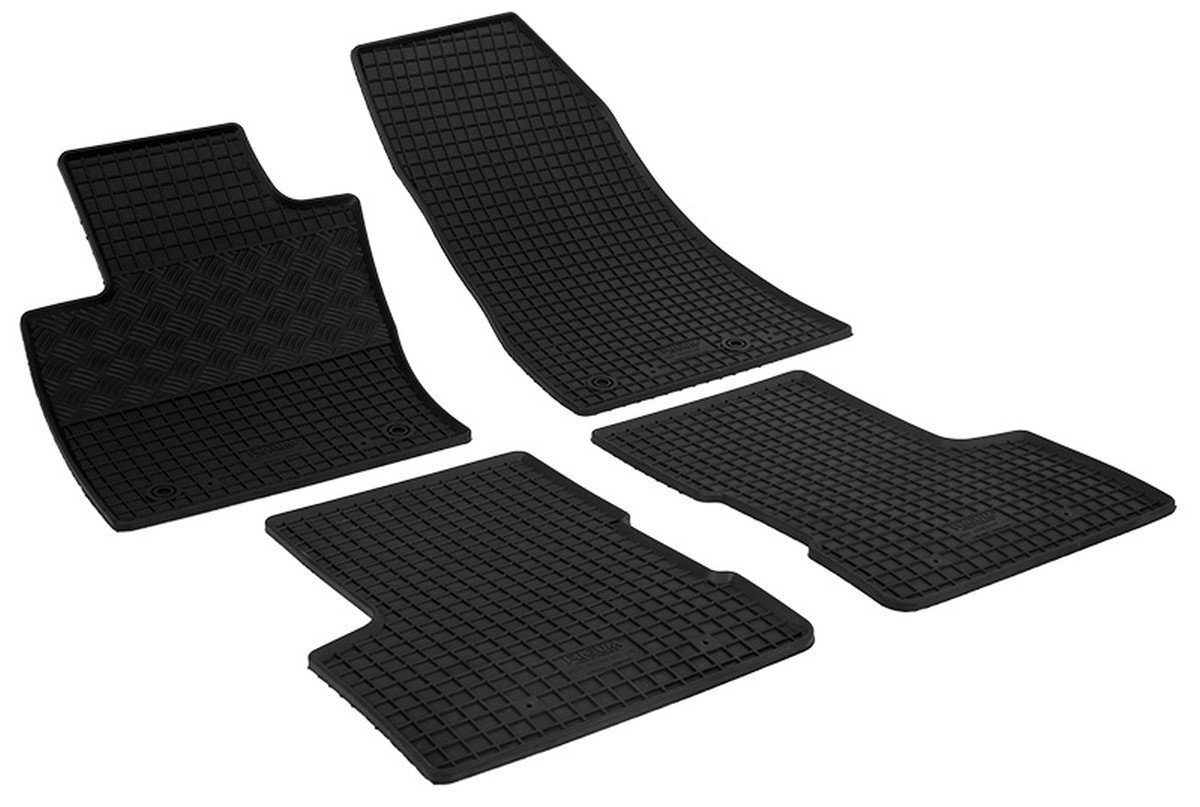 AZUGA Auto-Fußmatten Gummi-Fußmatten passend für Jeep Renegade ab 2014, für Jeep Renegade SUV