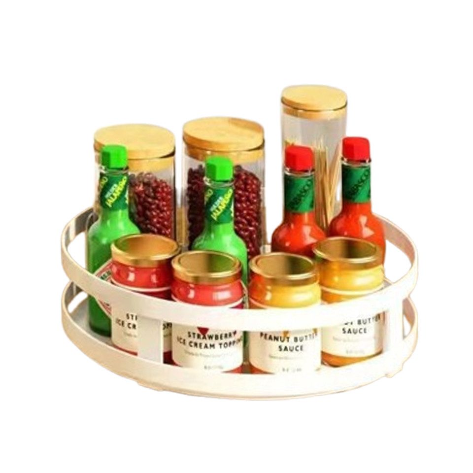 Coonoor Gewürzregal Gewürzregal Drehbares Gewürz-und Getränkeregal Stahl, M günstig online kaufen