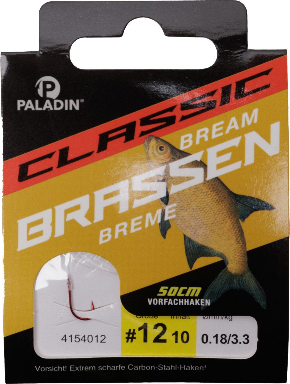 Paladin Kreishaken Paladin Brassenhaken gebunden Größe 12 50 cm 10