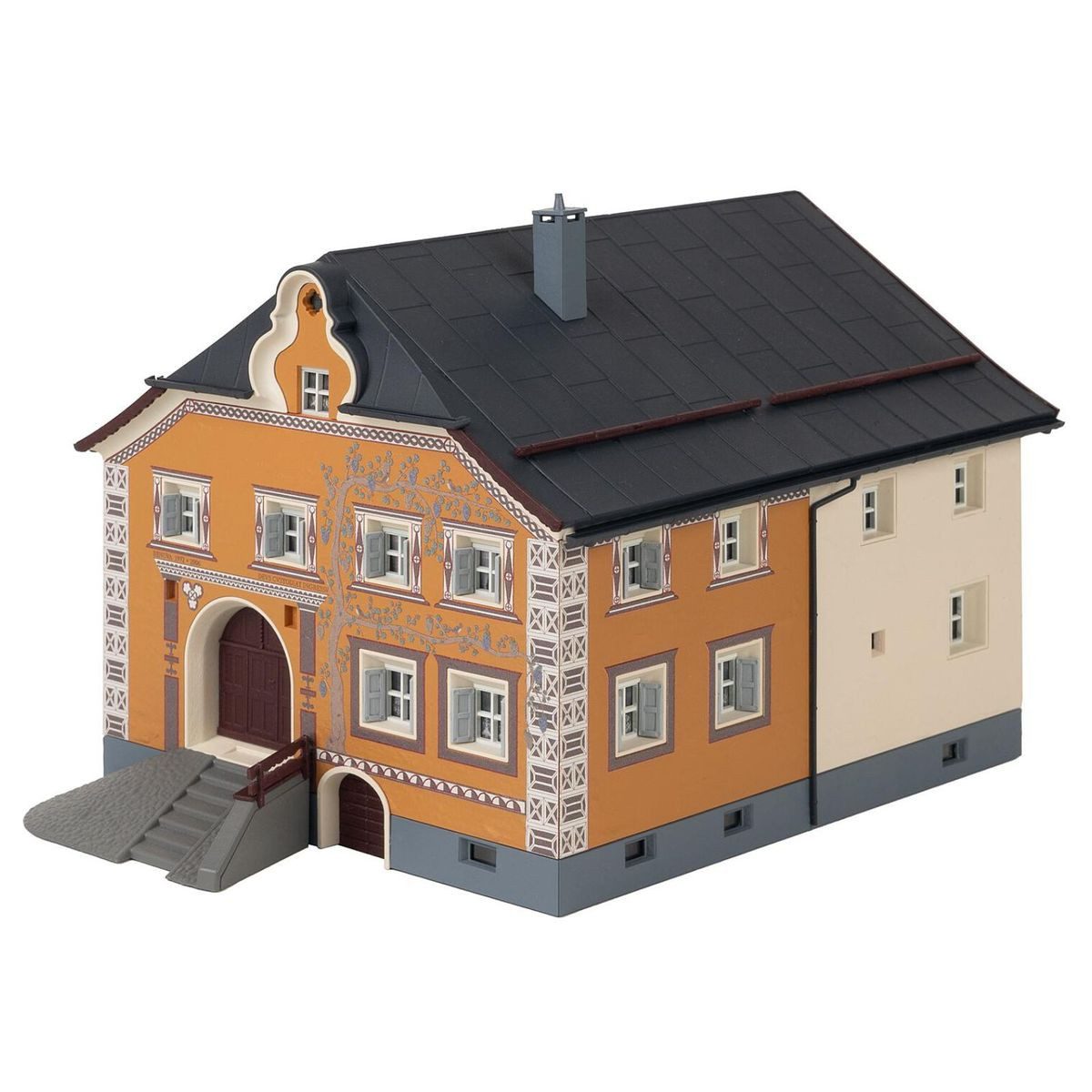 Faller Modellbausatz Faller 130661 Engadiner Traditionshaus H0