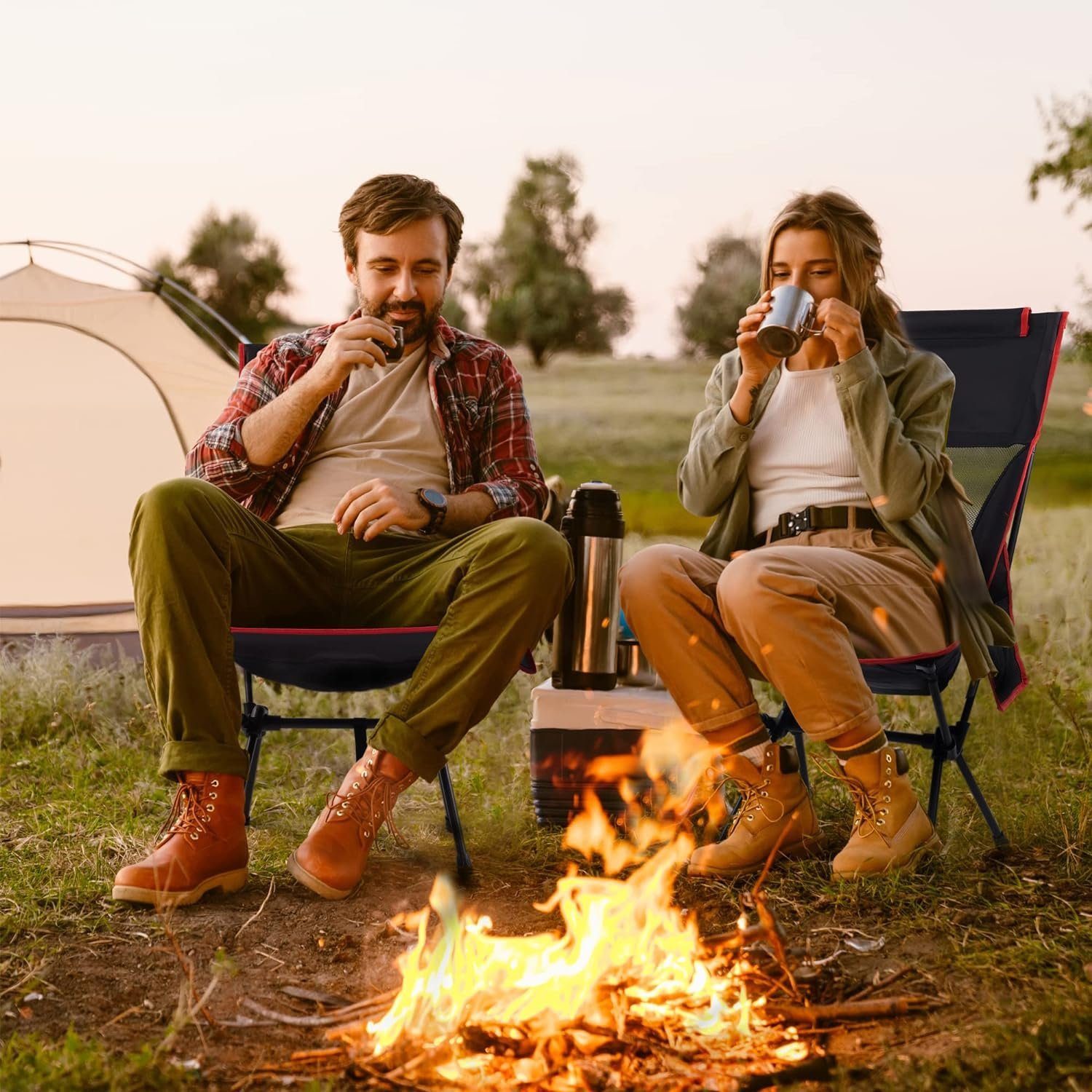Diyarts Campingstuhl (vielseitiger Klappstuhl), Faltbarer Strandstuhl günstig online kaufen