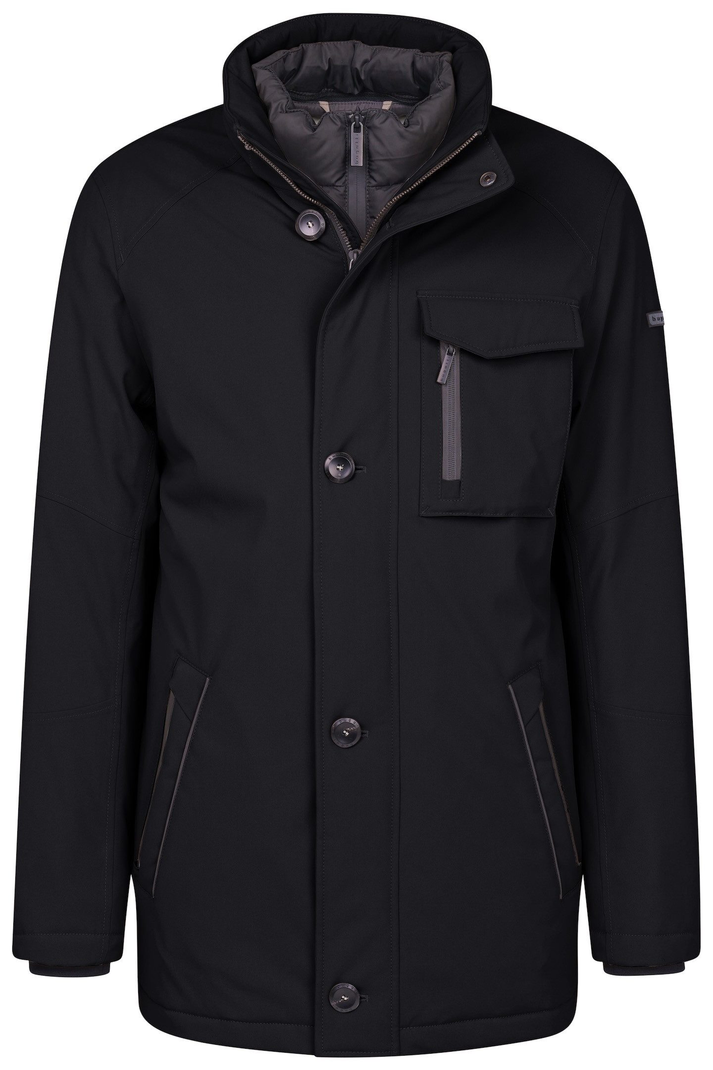 bugatti Kurzjacke mit einrollbarer Kapuze günstig online kaufen
