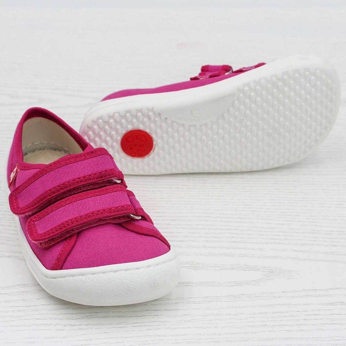 Sneaker POLOLO Pink Kinder veganer Barfuß Kinderschuh Kinderschuhe,