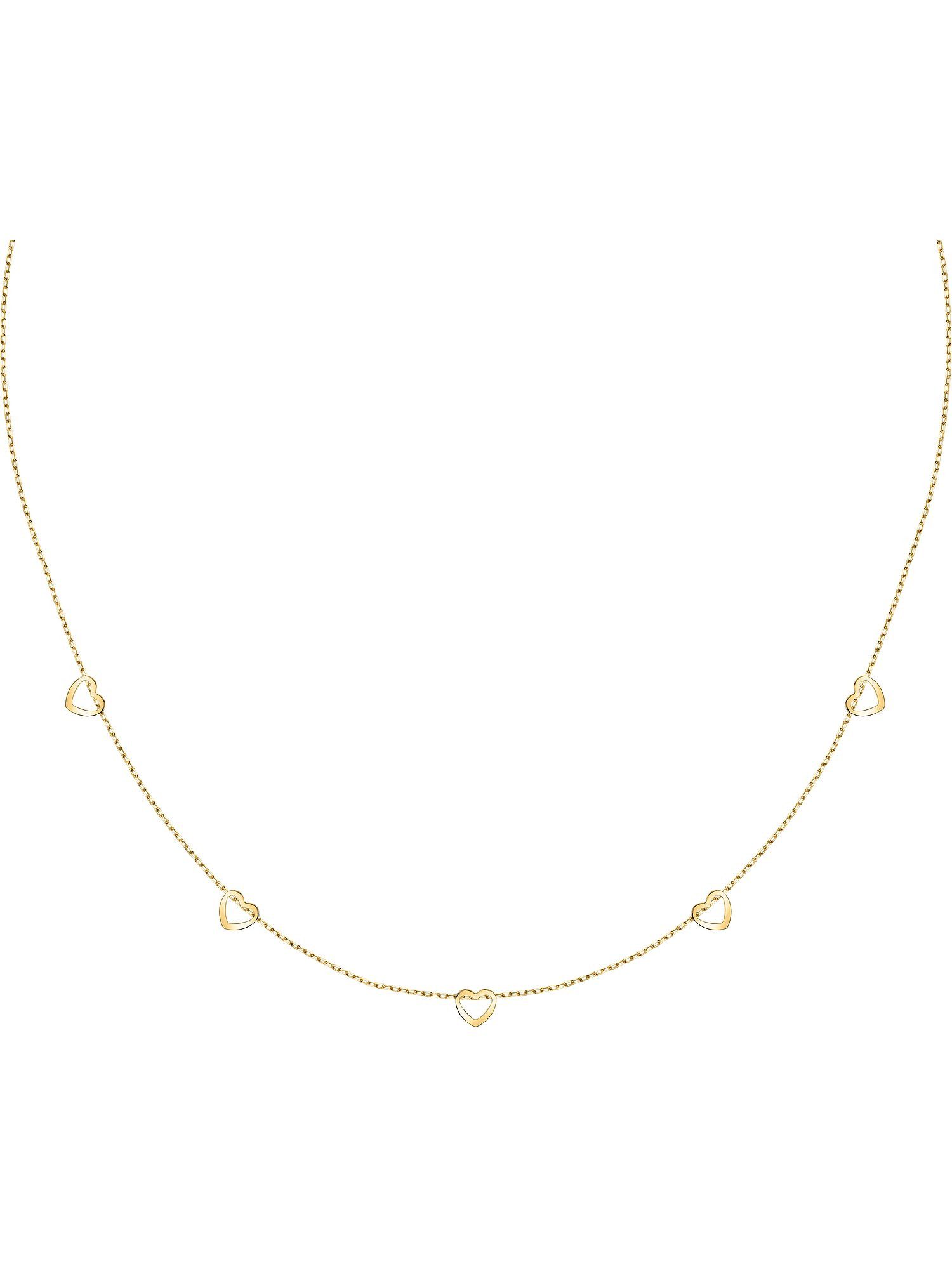 CHRIST Goldkette CHRIST Damen-Kette 585er Gelbgold Herz günstig online kaufen