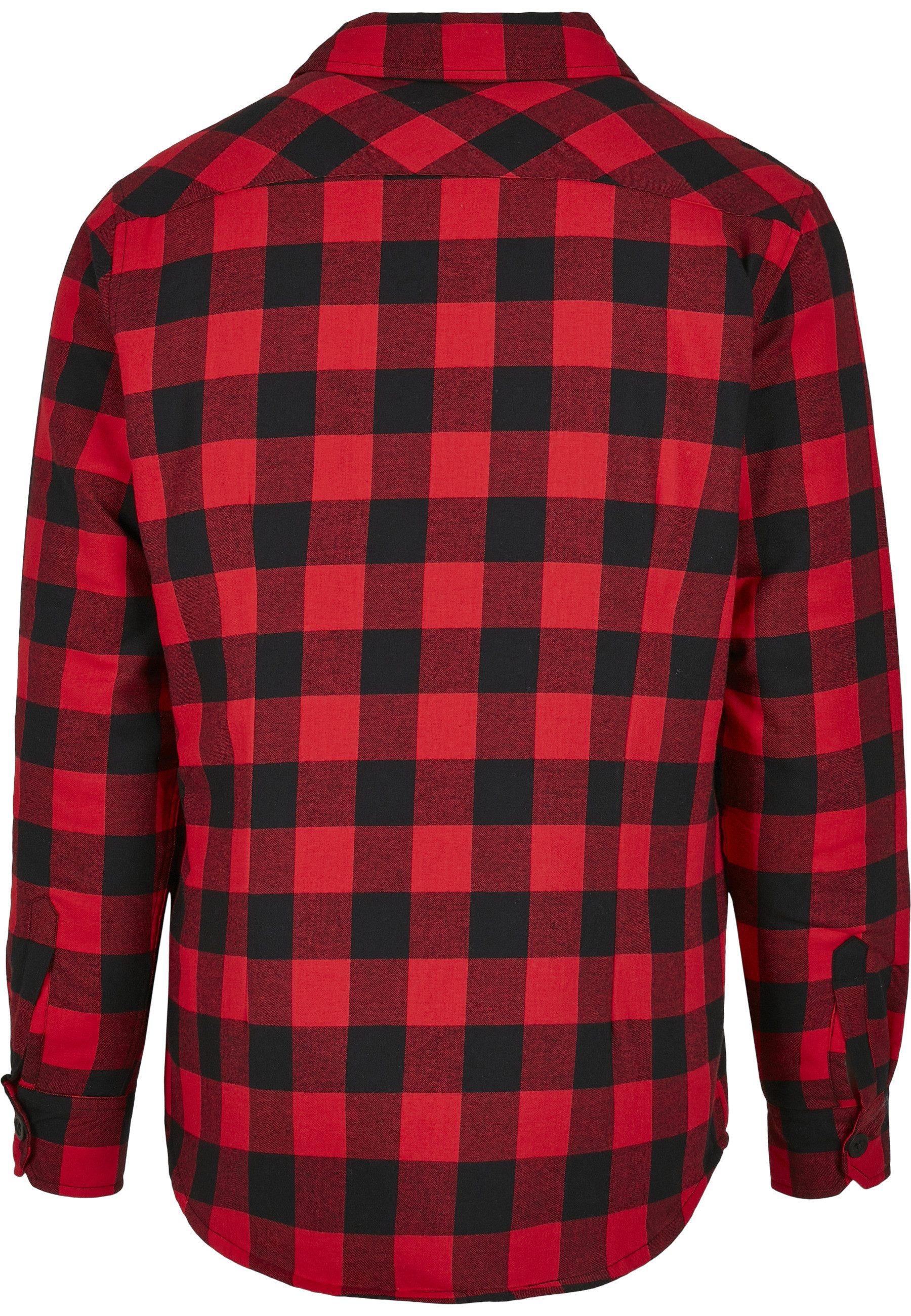 URBAN CLASSICS Kurzarmshirt Urban Classics Herren Padded Check Flannel Shir günstig online kaufen