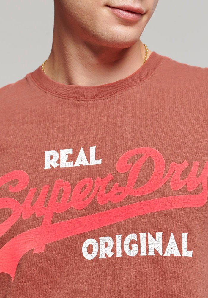 REAL ORIG Ketchup VL OD TEE Rundhalsshirt VINTAGE Superdry