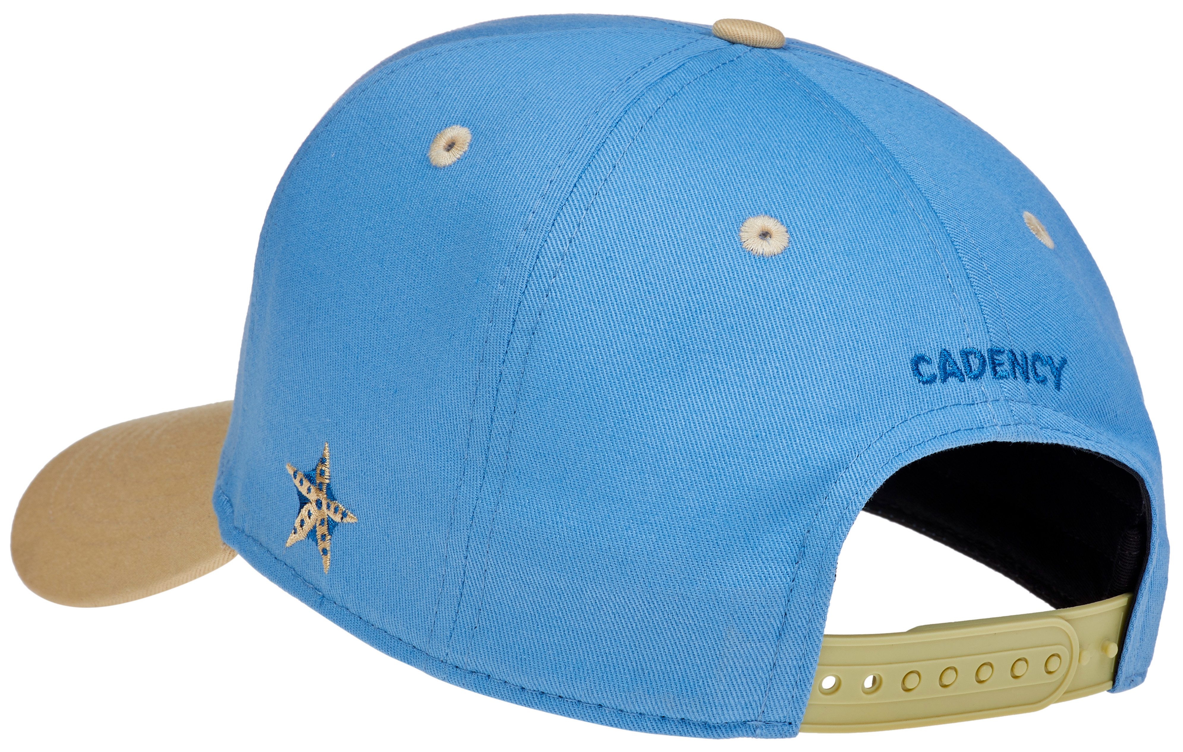 Cadency Baseball Cap Diver Basecap, Einheitsgröße, Unisex, Blau