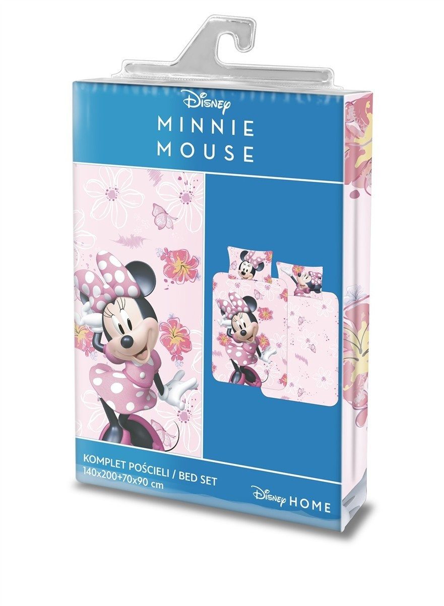 Disney Minnie Mouse Bettwäsche Disney Minnie Mouse Bettwäsche „Happy Day“ 160x200 + 70x80, 100 %