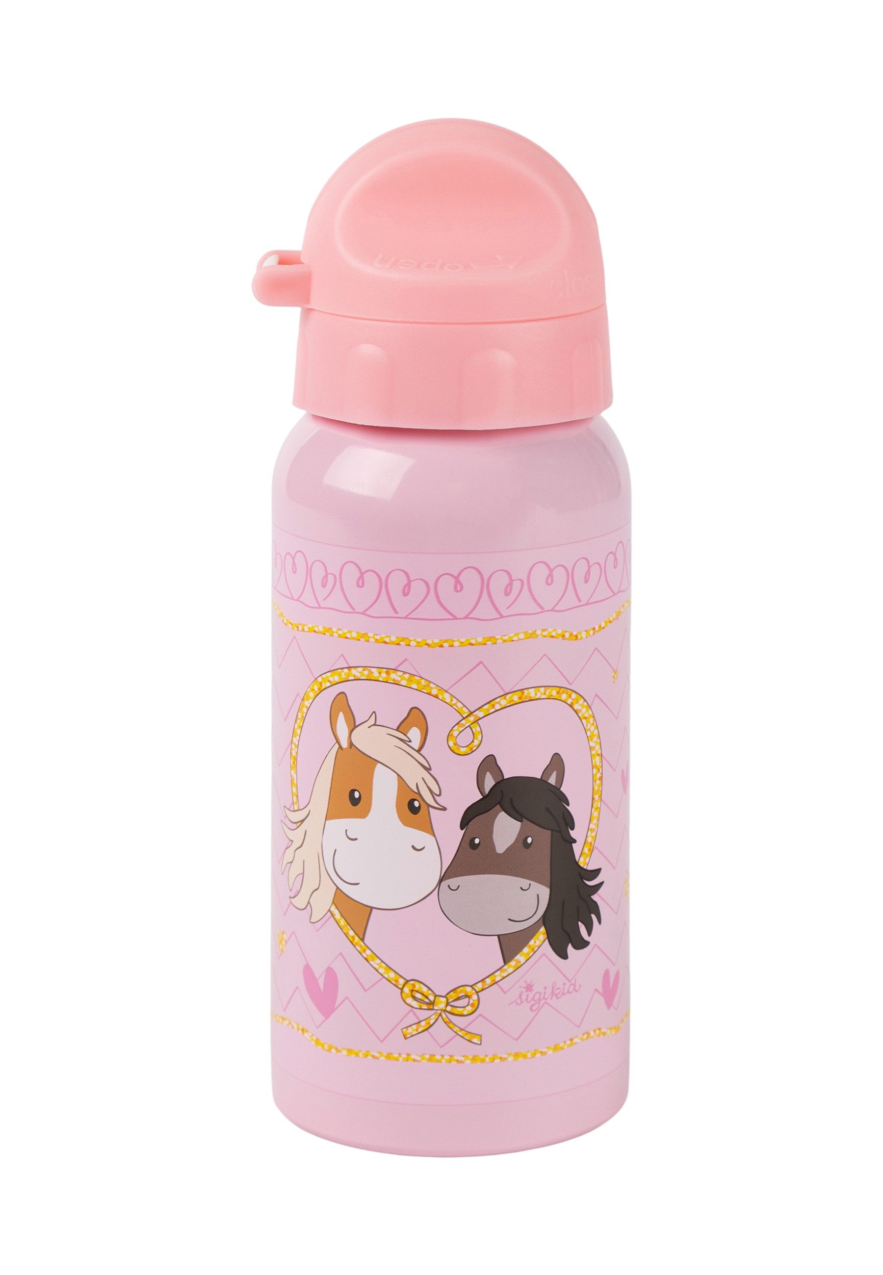 Trinkflasche Edelstahl Trinkflasche 400 ml für Kinder Unisex