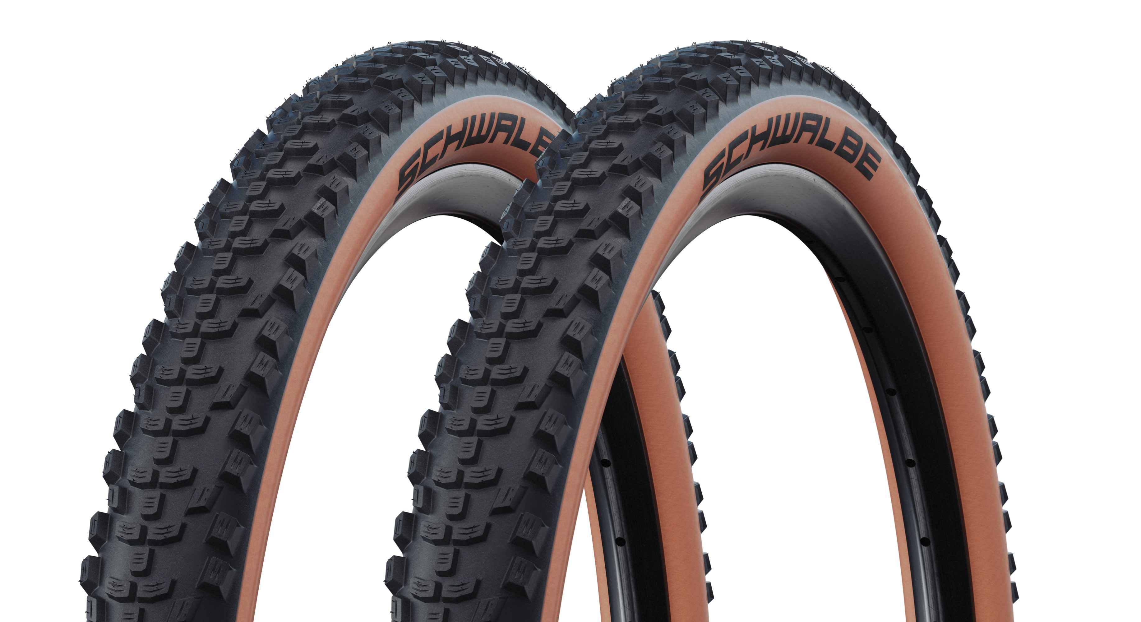 Schwalbe Fahrradreifen 2x Schwalbe Smart Sam Schwarz/Bronze 29 x 2.25 - 57-622 Addix Reifen