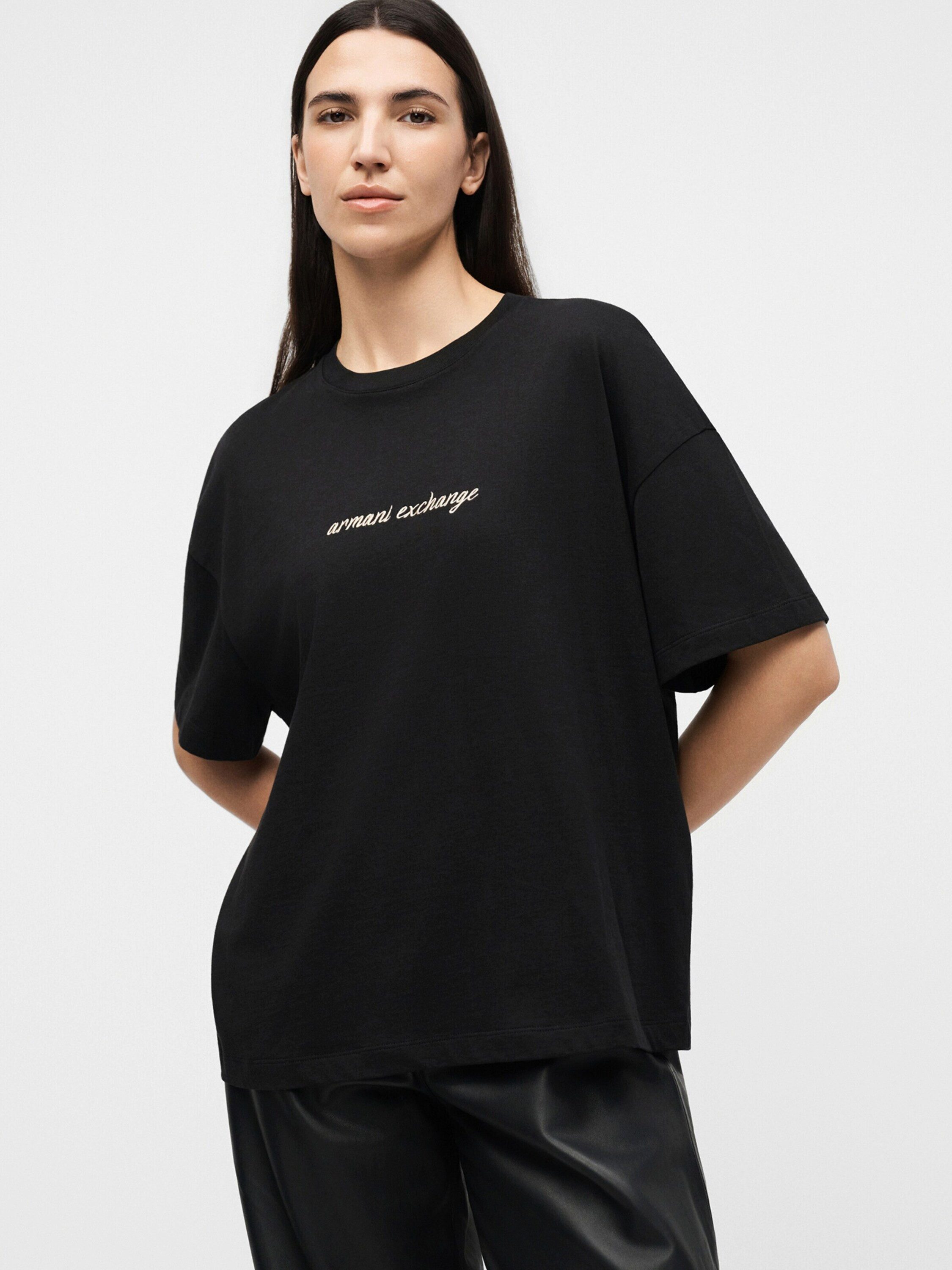 ARMANI EXCHANGE T-Shirt (1-tlg) Stickerei